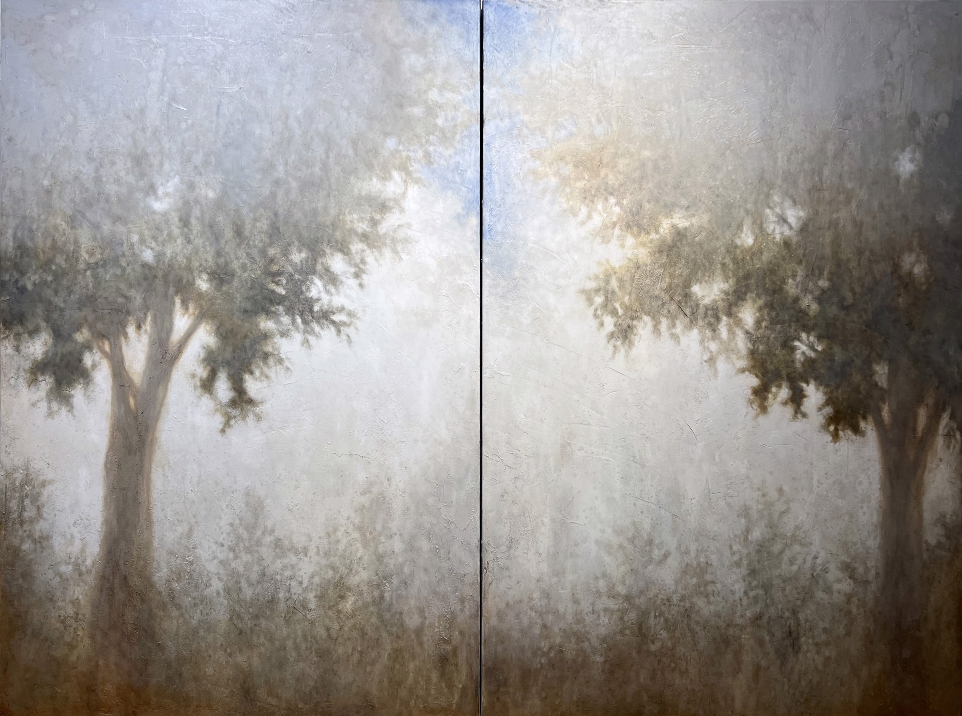 The Other Side 005 (diptych) by Carl Linstrum