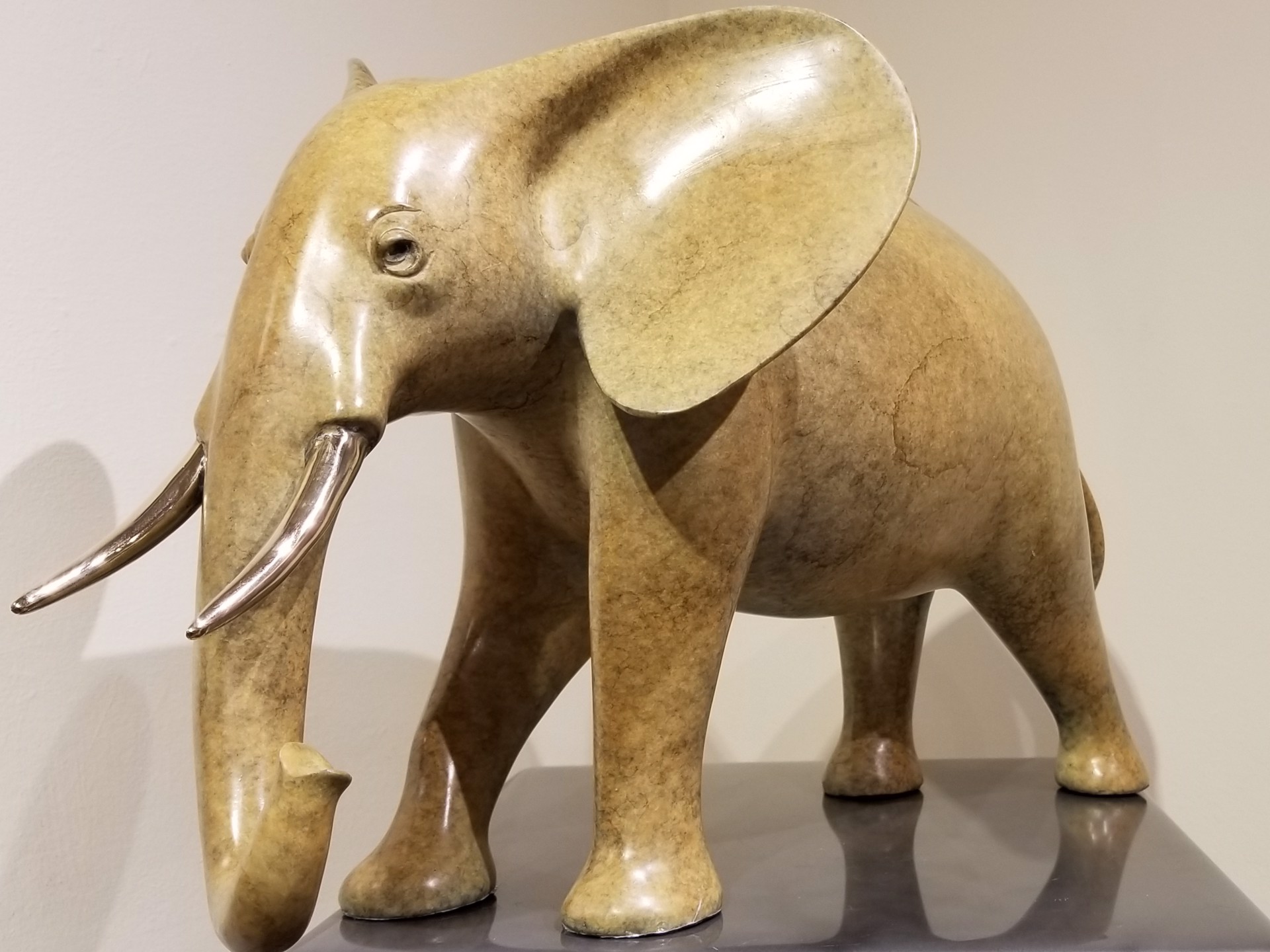 Large Elephant by Brian Arthur (1935-2022)