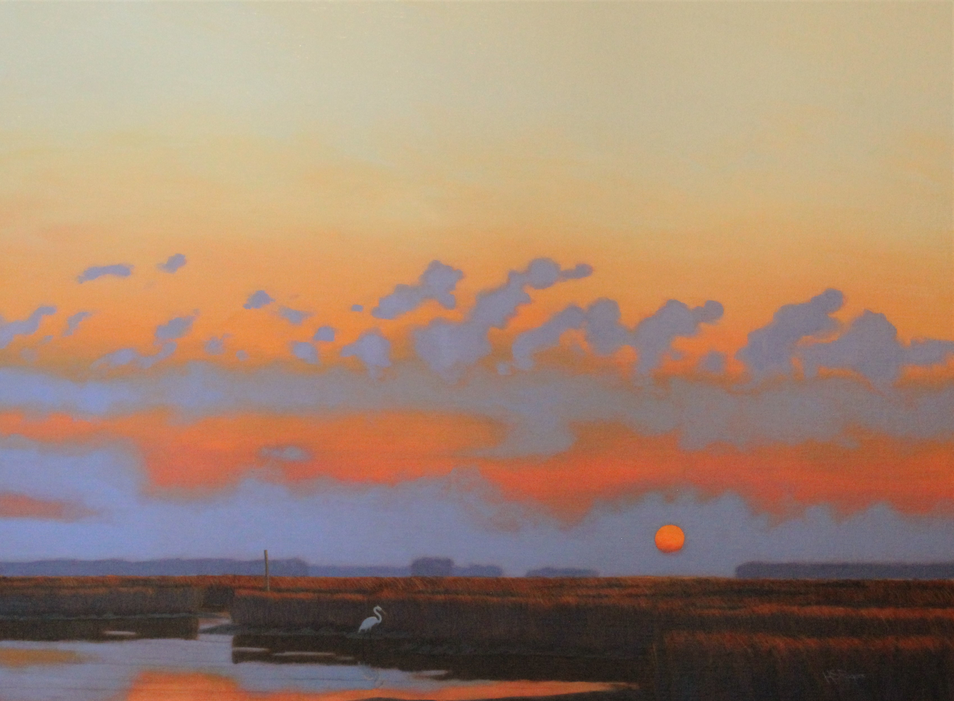 Marsh at Dusk by Steve Rogers