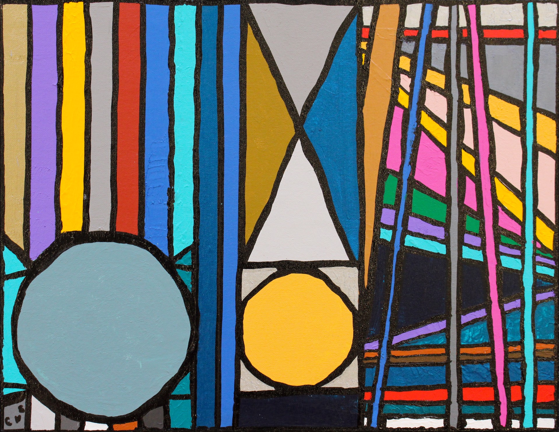 Wormhole Wrong Way (FRAMED) by Chris Schallhorn
