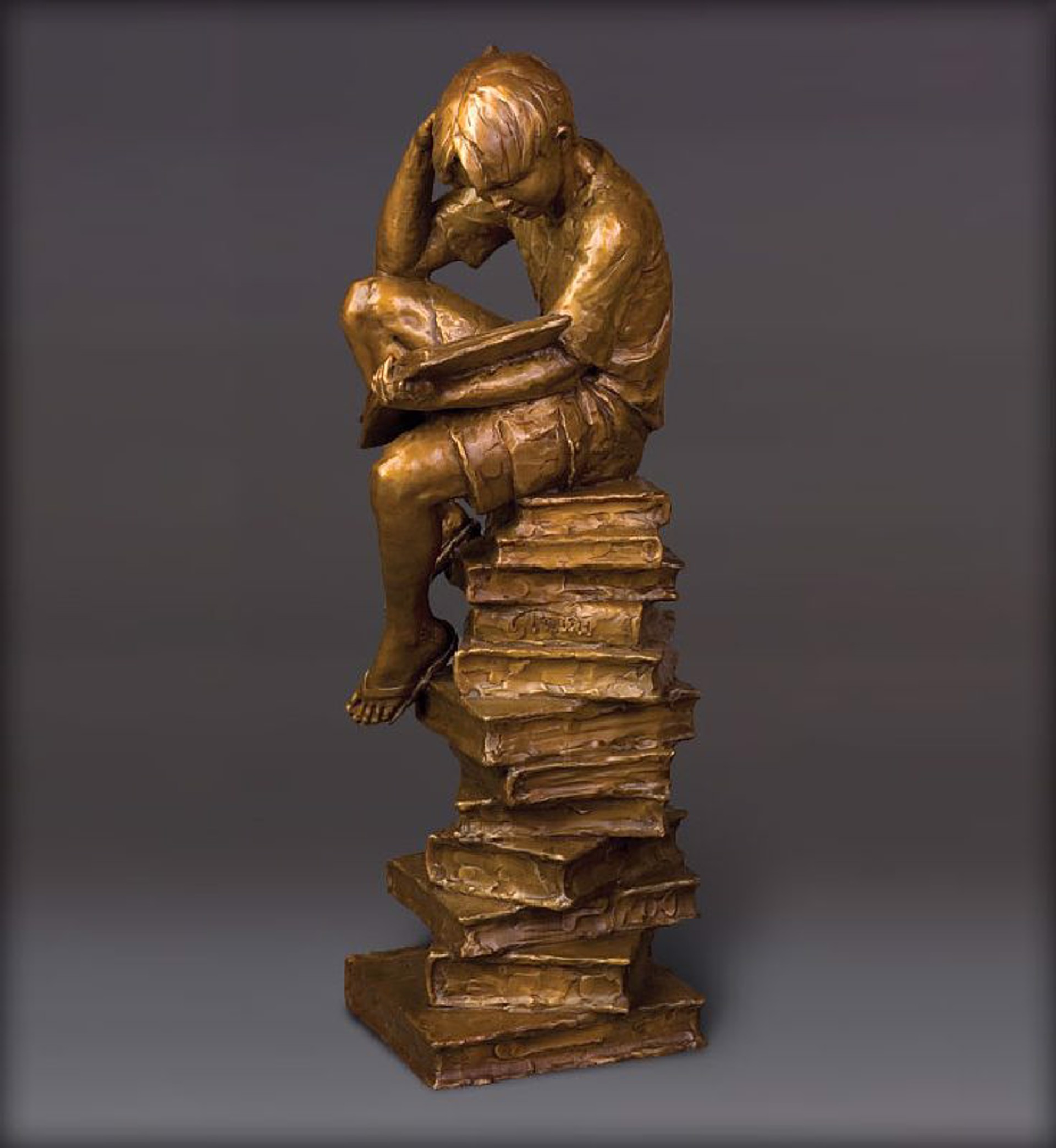 New Heights of Knowledge: The Thinker by Gary Lee Price (sculptor)