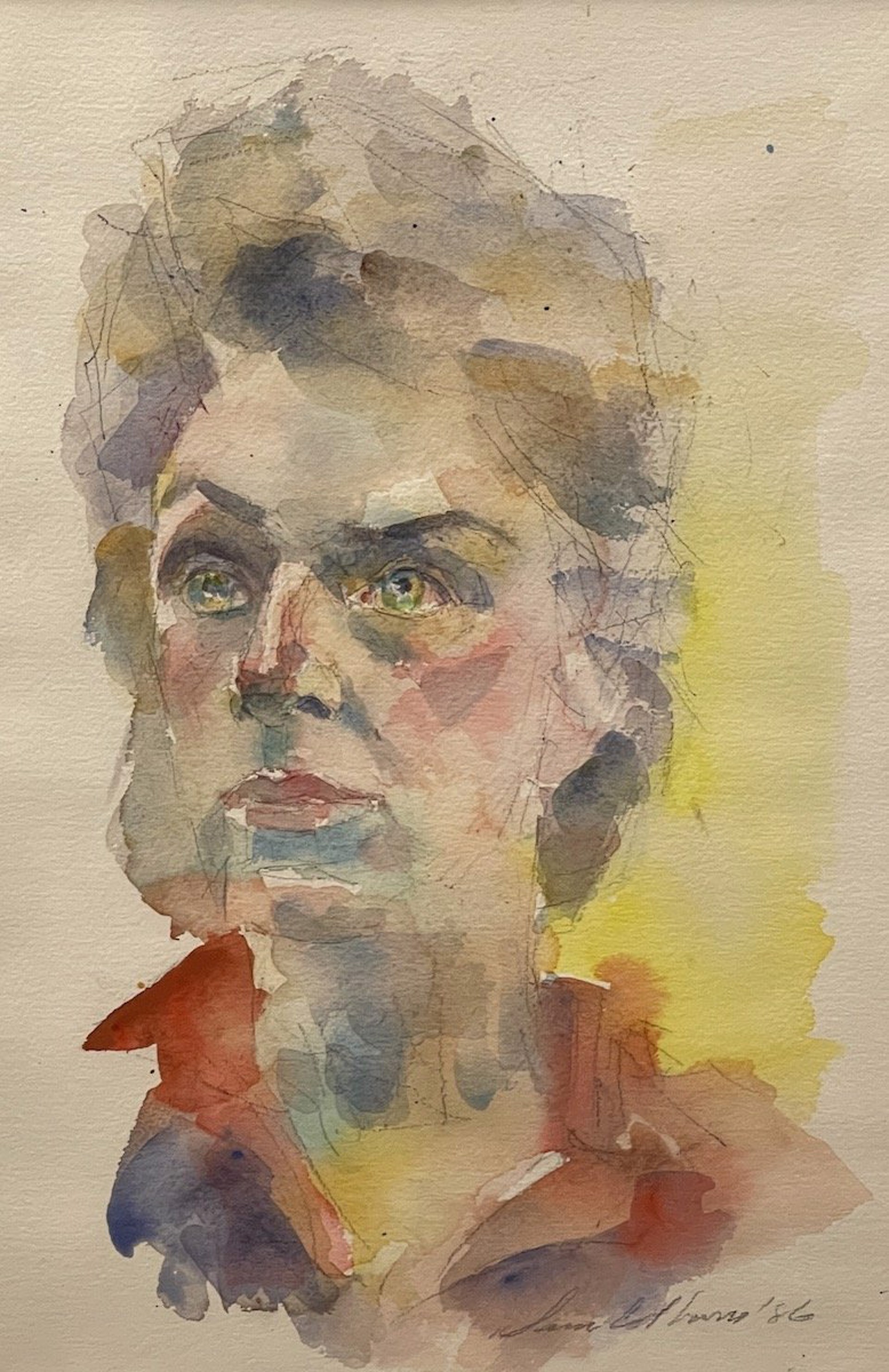 Portrait of Dottie Fitch, 1986 by Samuel Bolton Colburn