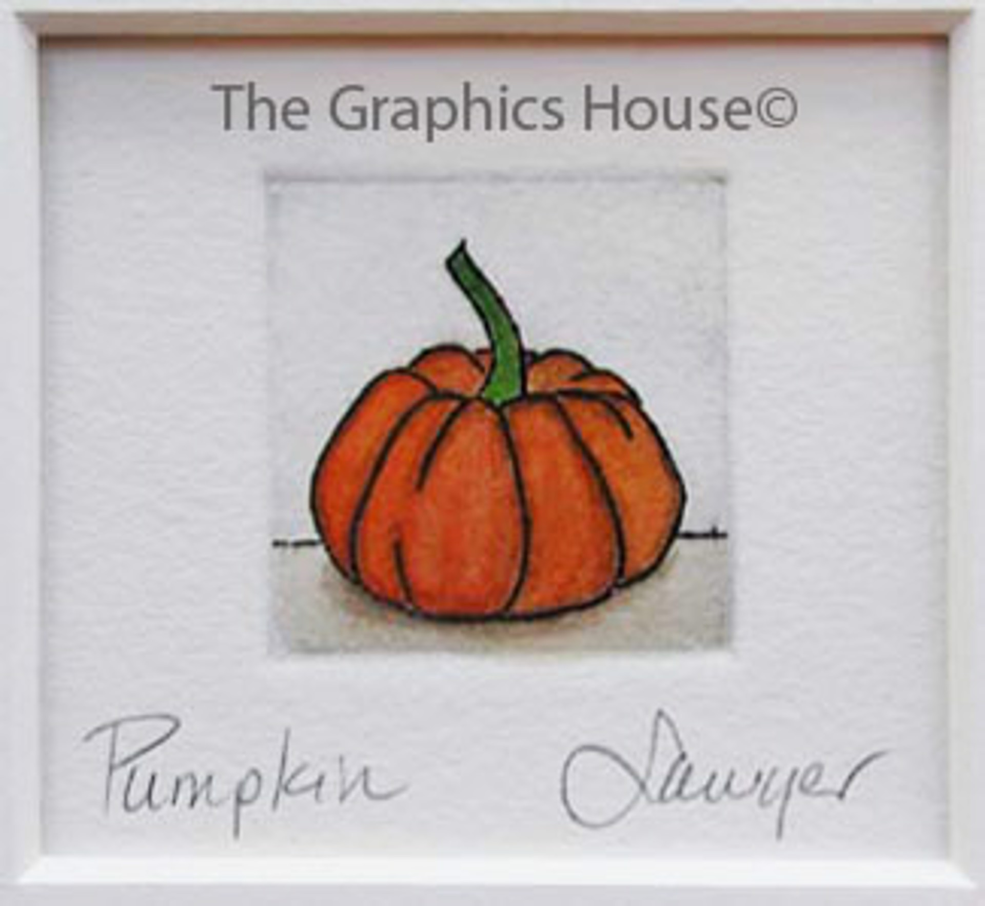 Pumpkin (unframed) by Anne Sawyer