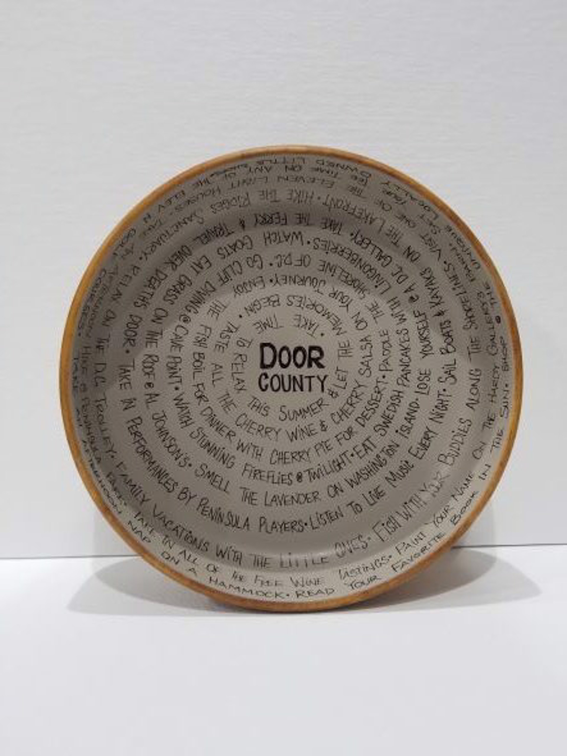 Door County Bowl (large) by Terra Paulsen Chmielewski