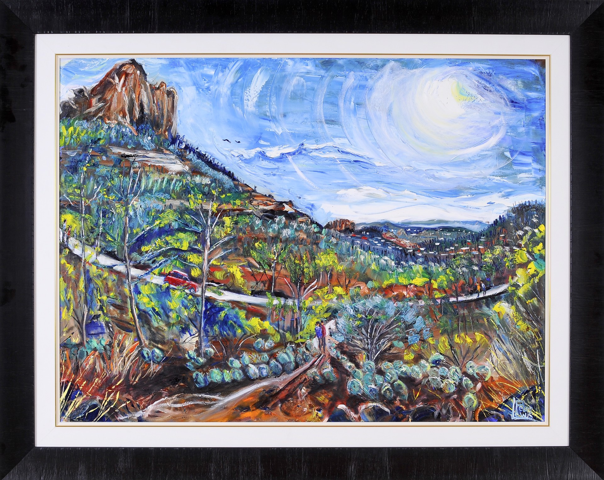 Sedona from Camel Head by Peter Lewis