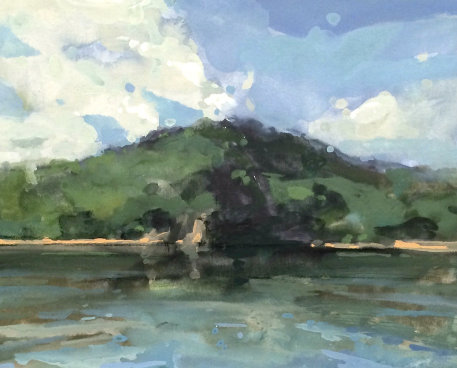 Potomac View by Bernard Dellario
