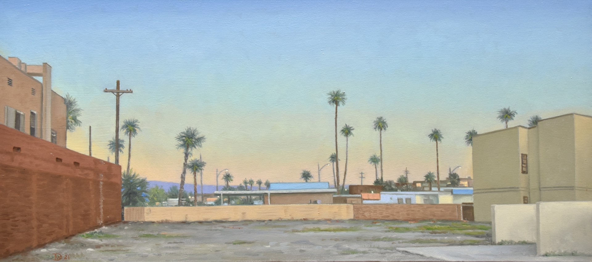 Vacant Lot, Palm Springs by Willard Dixon