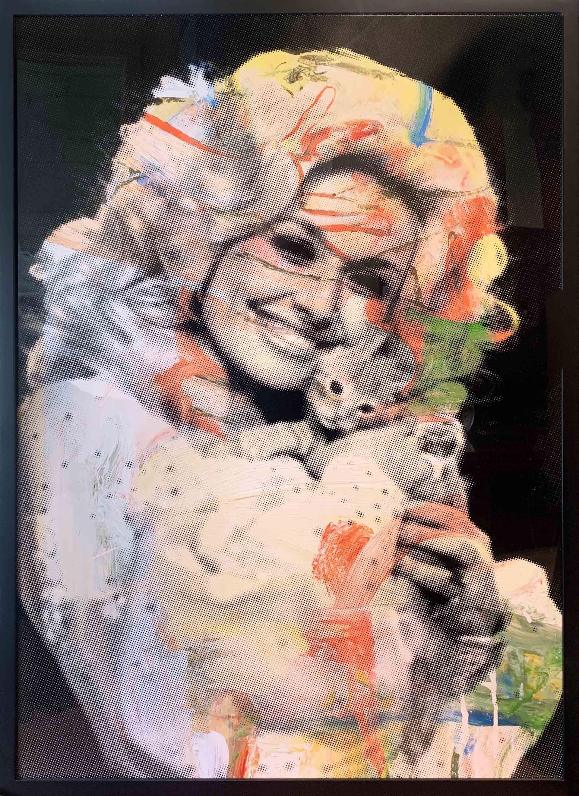 Dolly with Kitten de Kooning by Michael Ray Nott