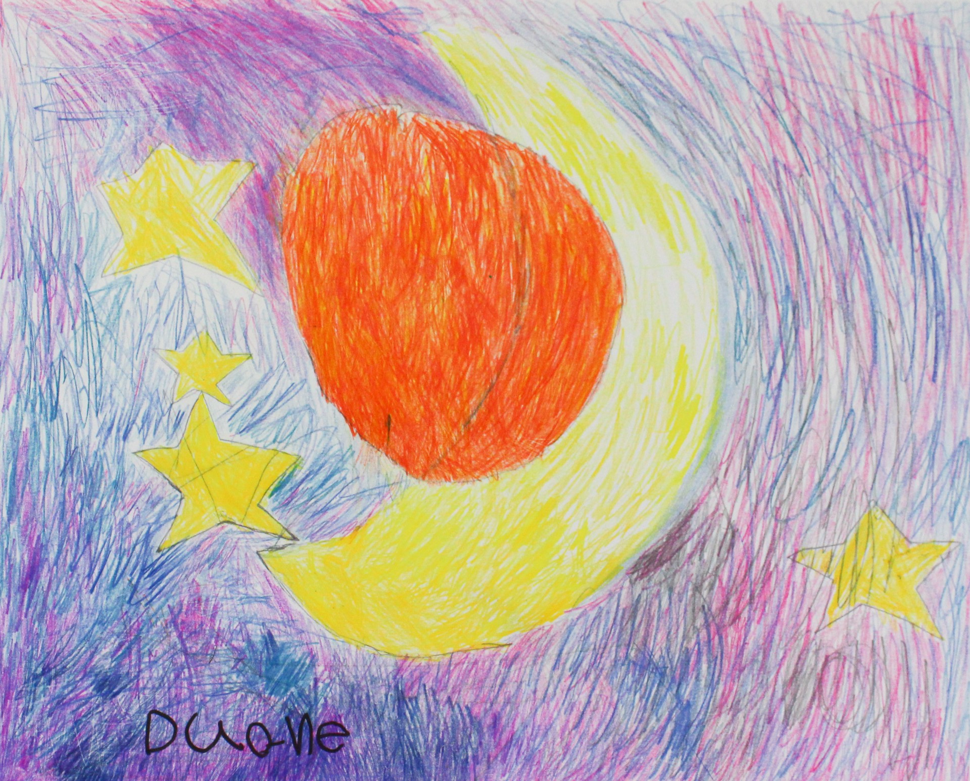 The Moon by Duane Blacksheare-Staton