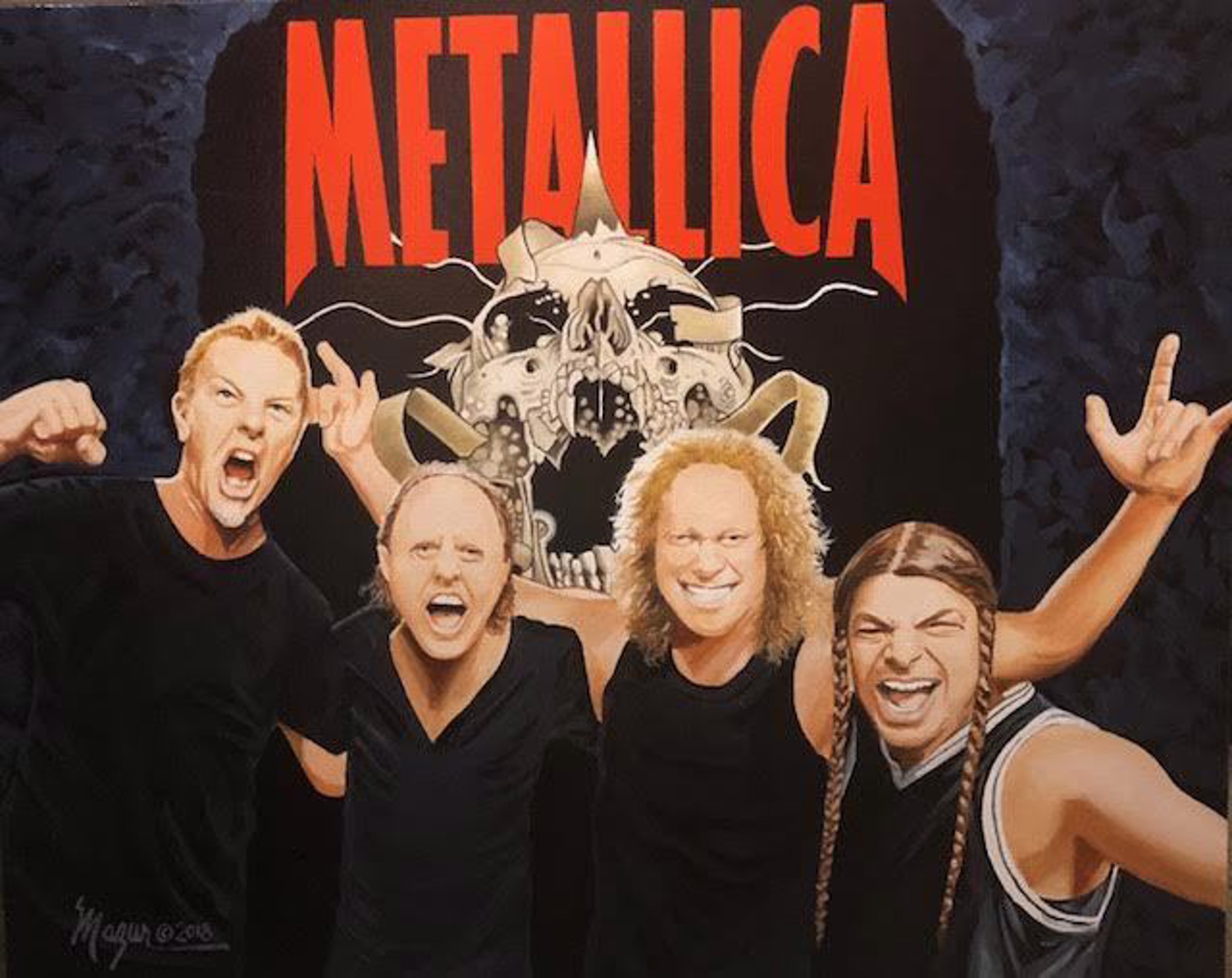 Metallica Original by Ruby Mazur