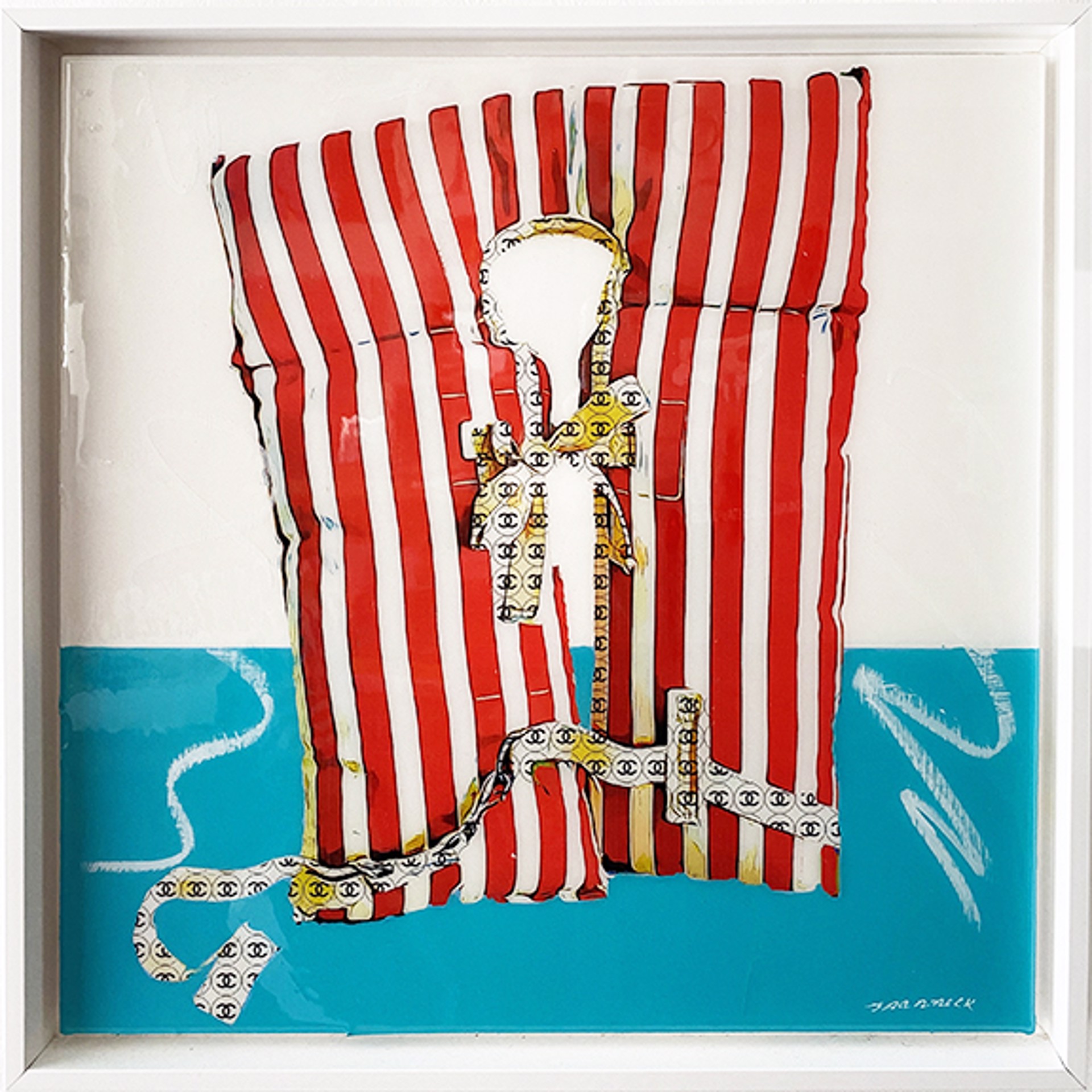 Red and White Life Jacket by Holly Manneck