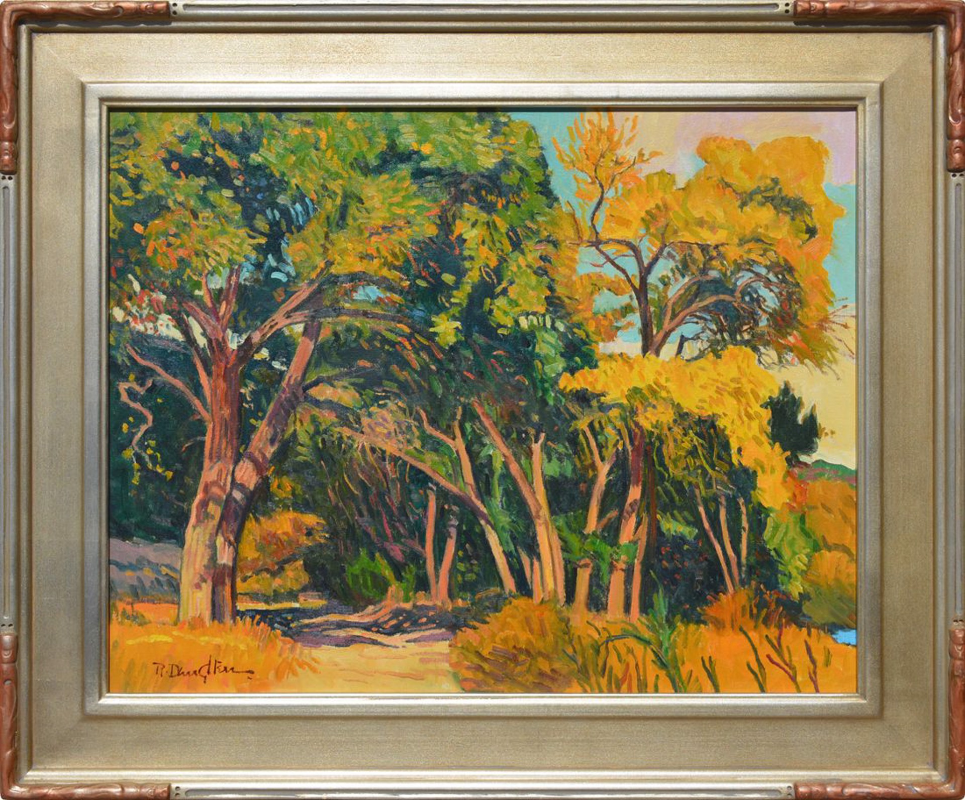Cottonwood River Path by Robert Daughters (1929-2013)