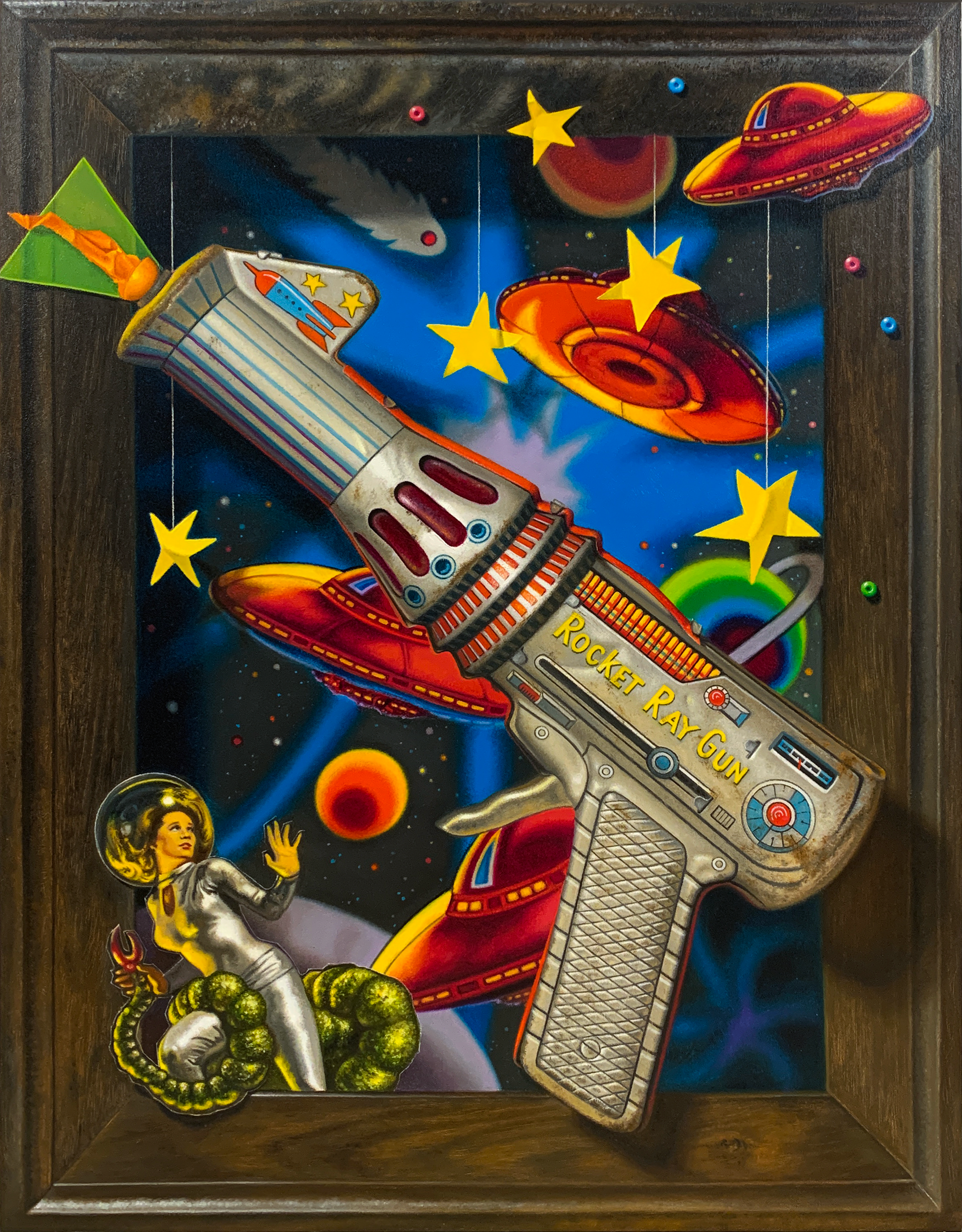 Rocket Ray Gun by Natalie Featherston