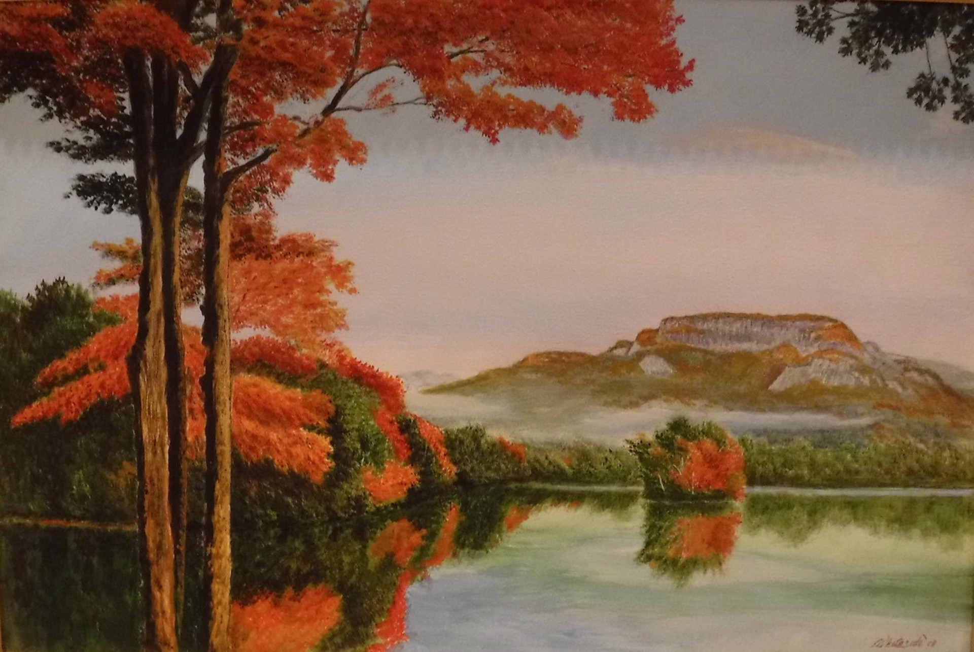Lake View of Whiteside by William A. Whiteside