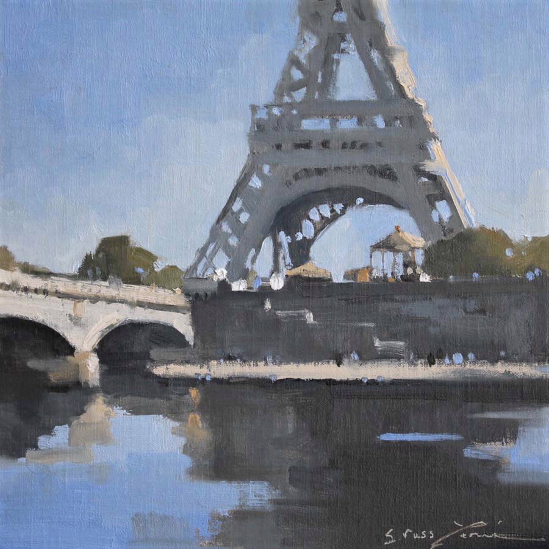 Madame Eiffel by Sherrie Russ Levine