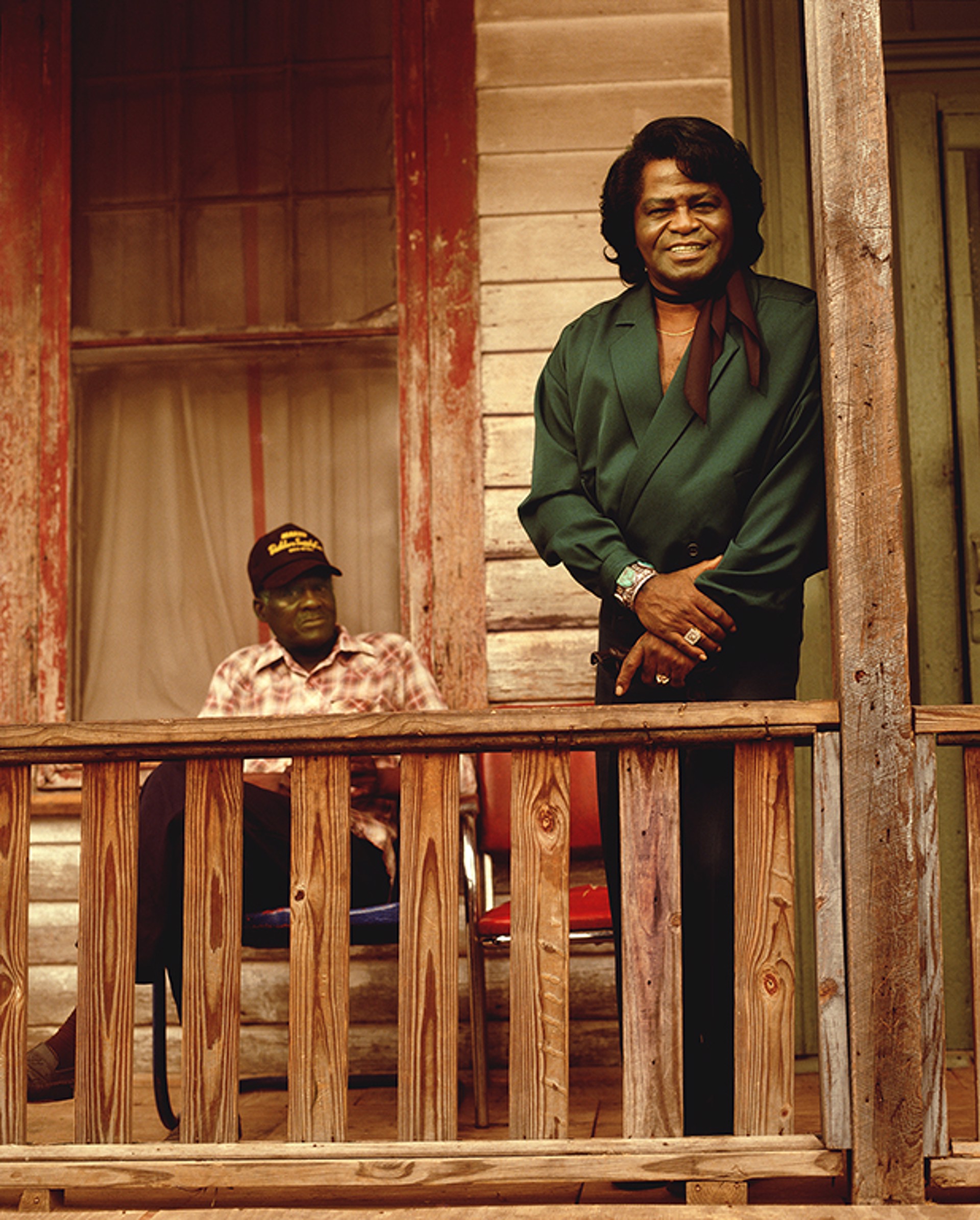 91046 James Brown On The Porch Color by Timothy White