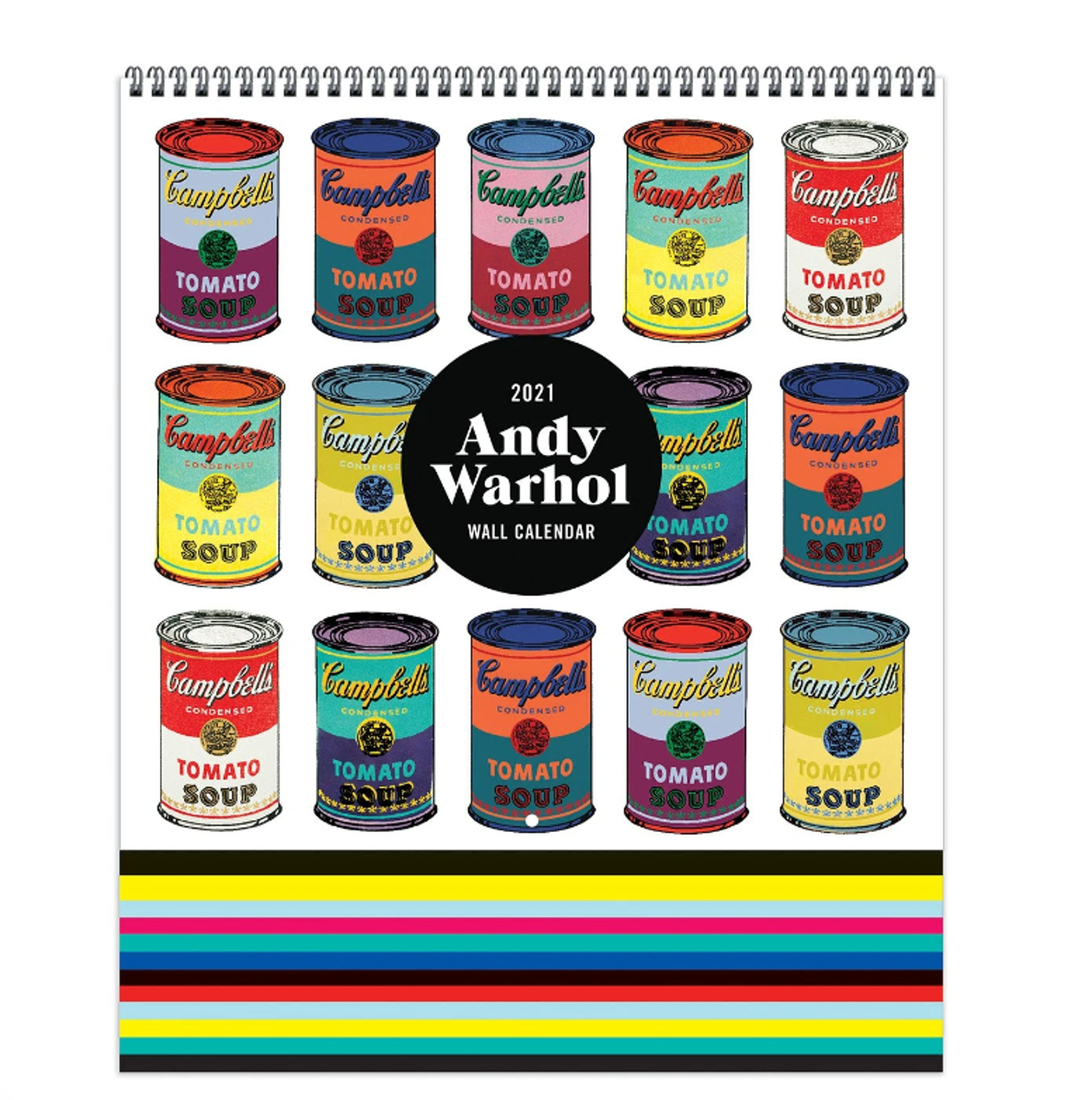 Andy Warhol 2021 Tiered Wall Calendar by Andy Warhol