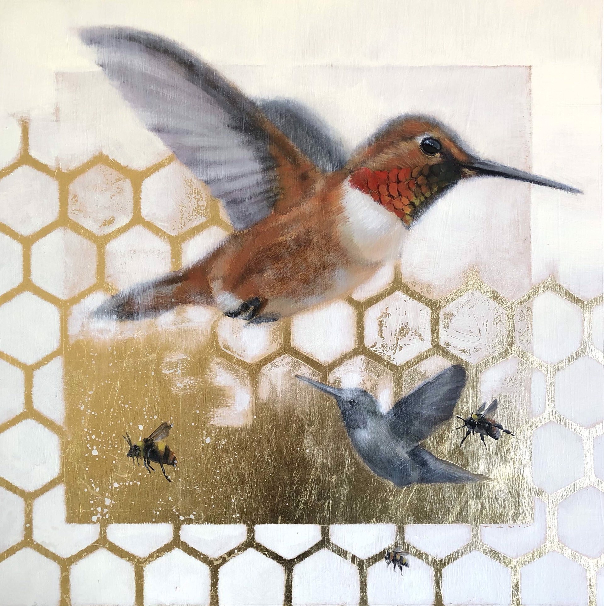 Birds & Bees | Nealy Riley by Jackson Hole Art Invitational x