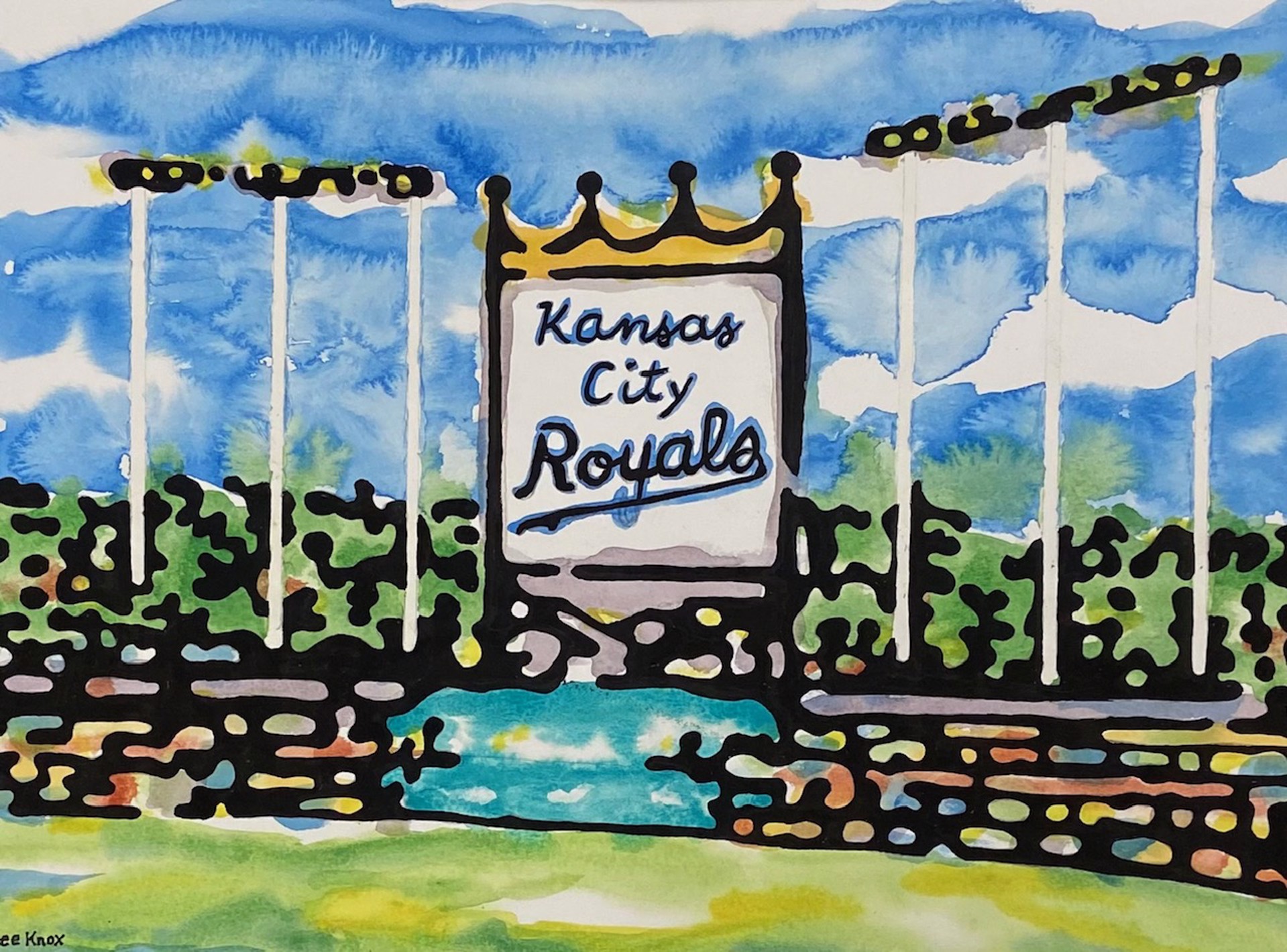 KC Royals by Lee Knox