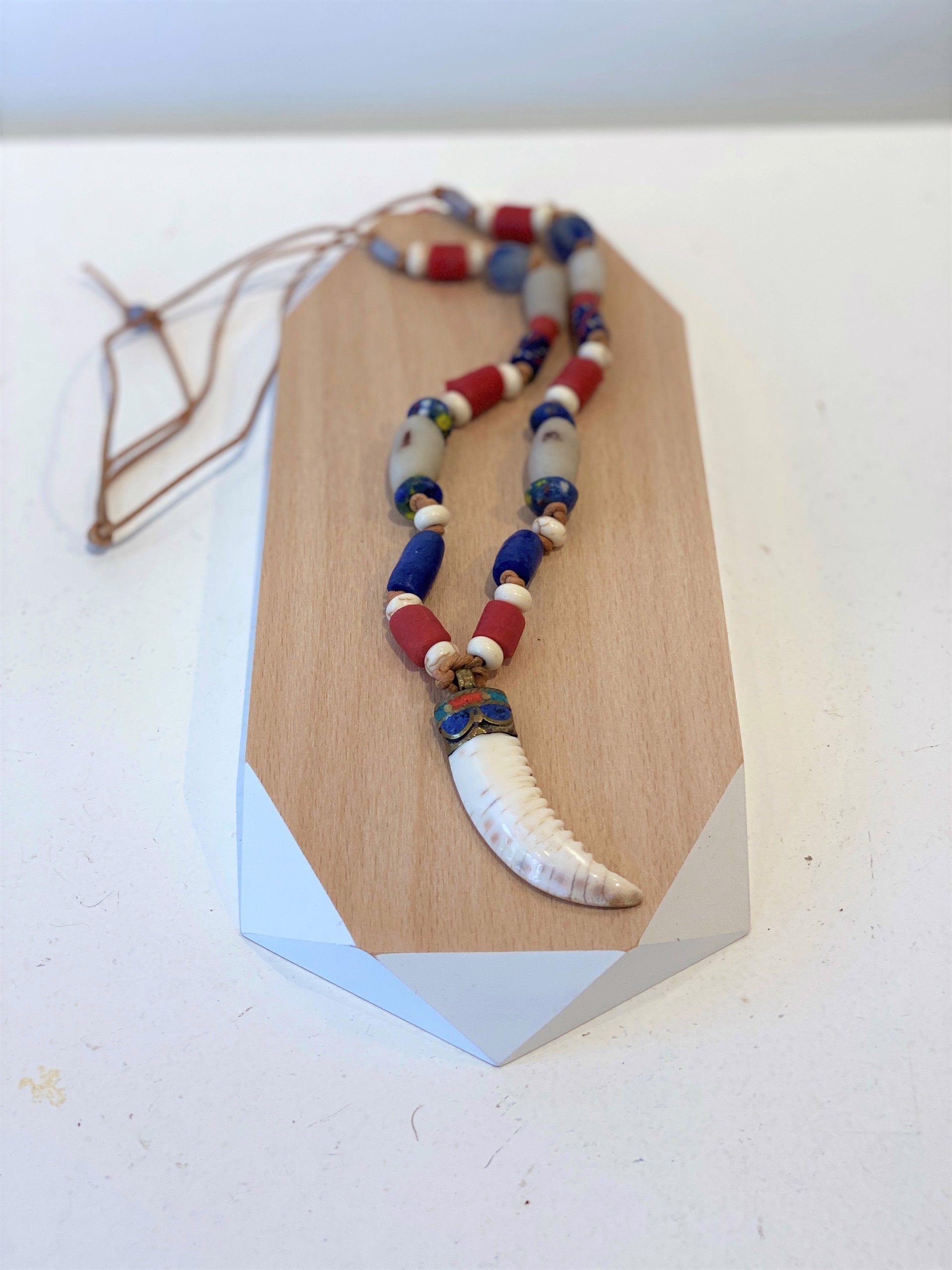 Red White Blue Coral #1 by Melissa Turney