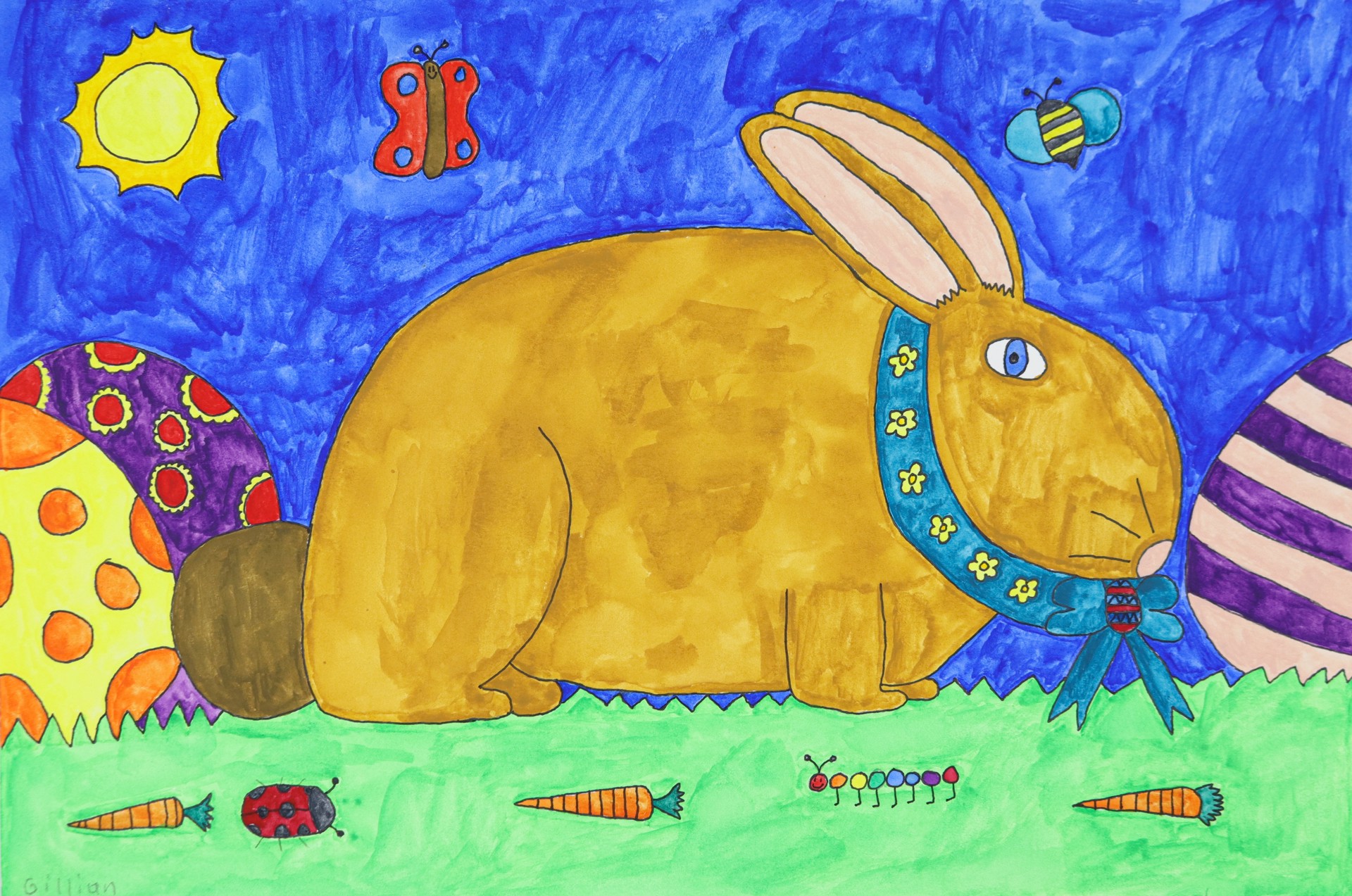 The Bunny in Easter Land by Gillian Patterson