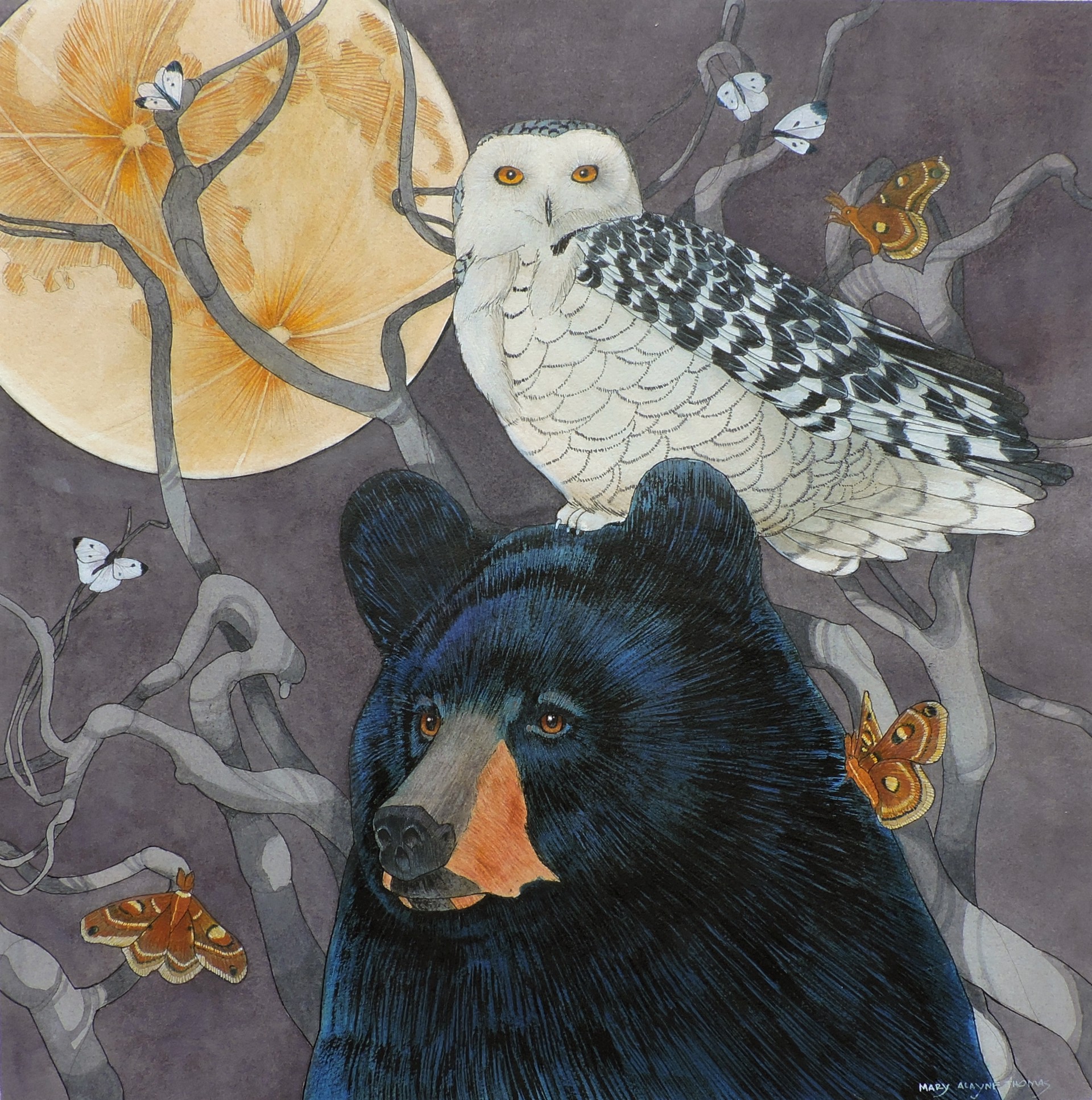 The Hunters Moon by Mary Alayne Thomas