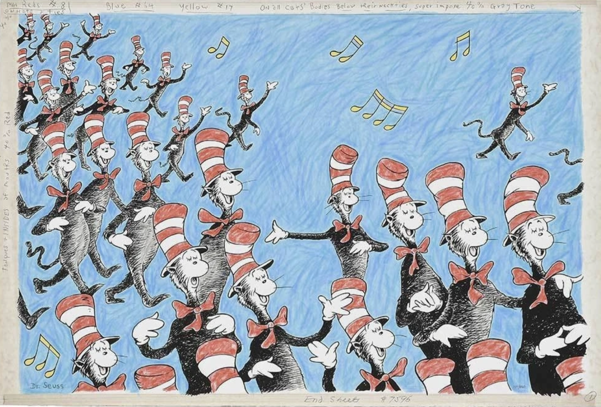 Singing Cats by Dr. Seuss