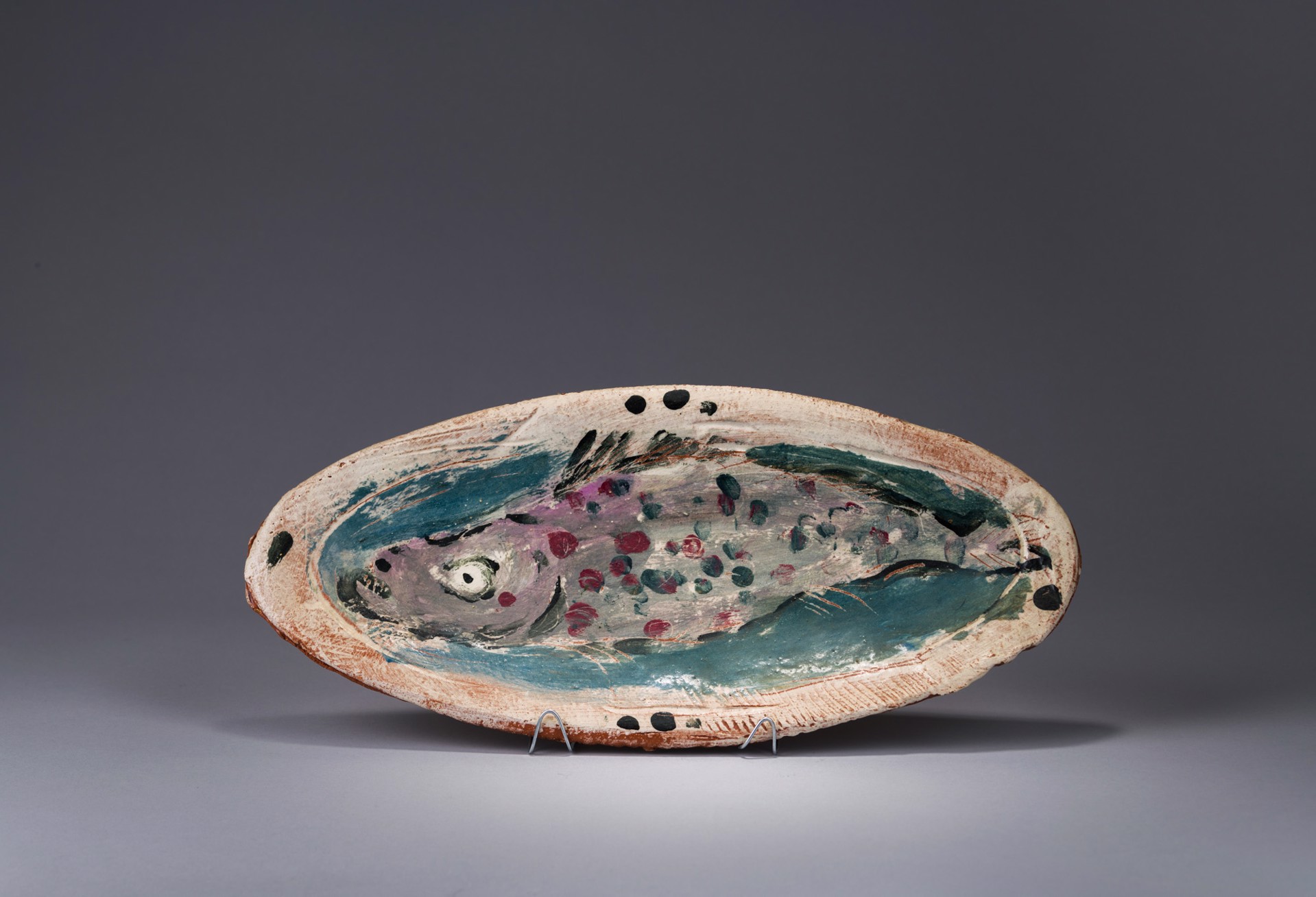 Oval Fish Platter by Ron Meyers