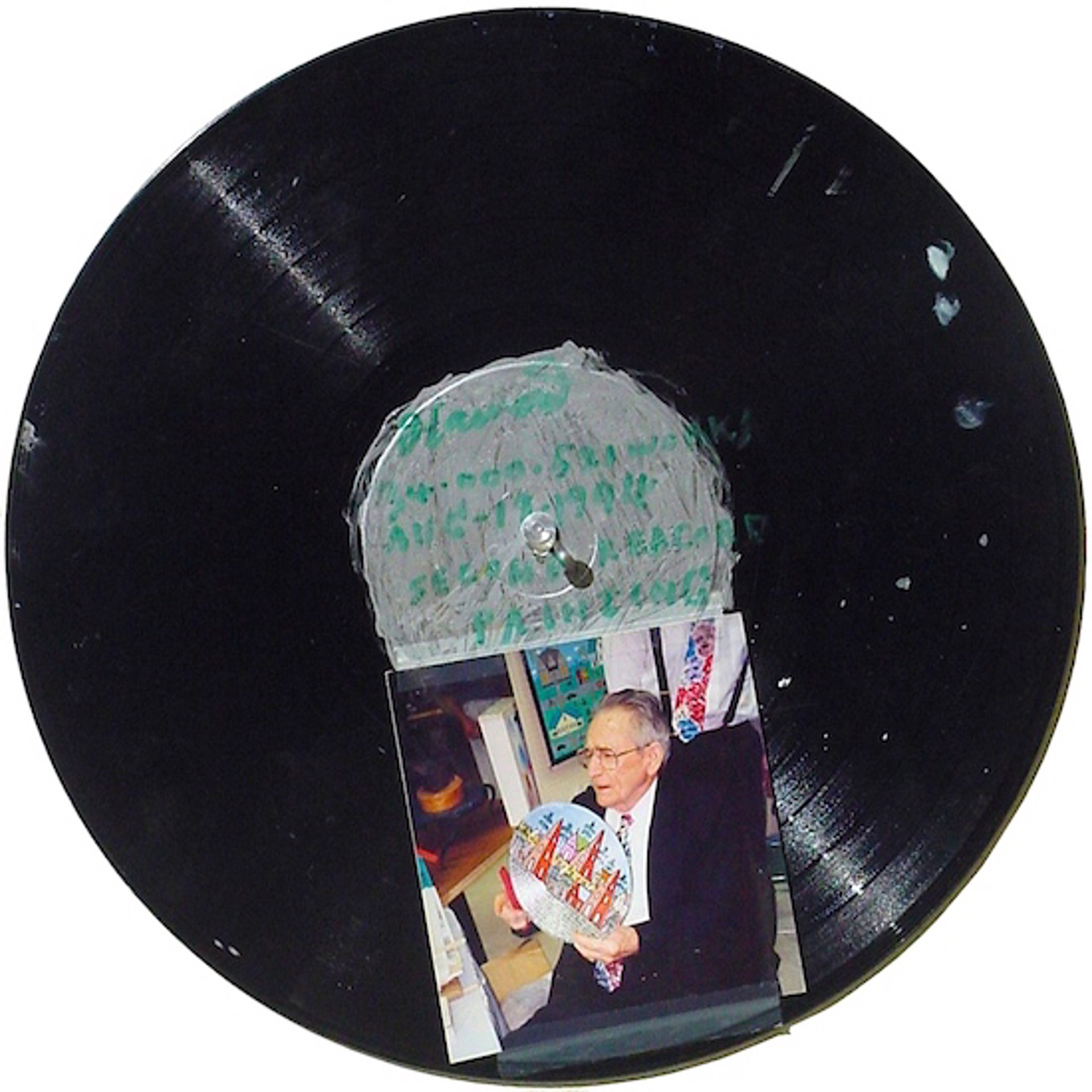 Second Record Painting by Howard Finster
