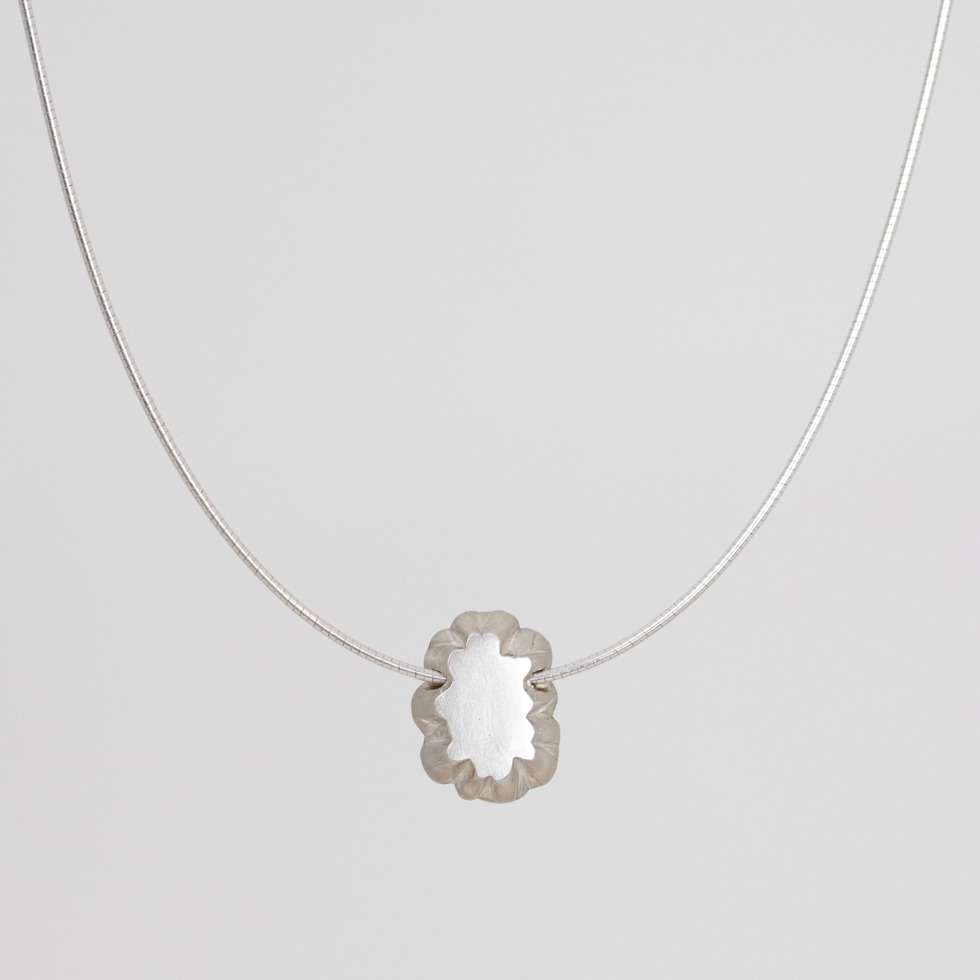 Mesa Pendant - Bronze / No Stone by Clementine & Co. Jewelry