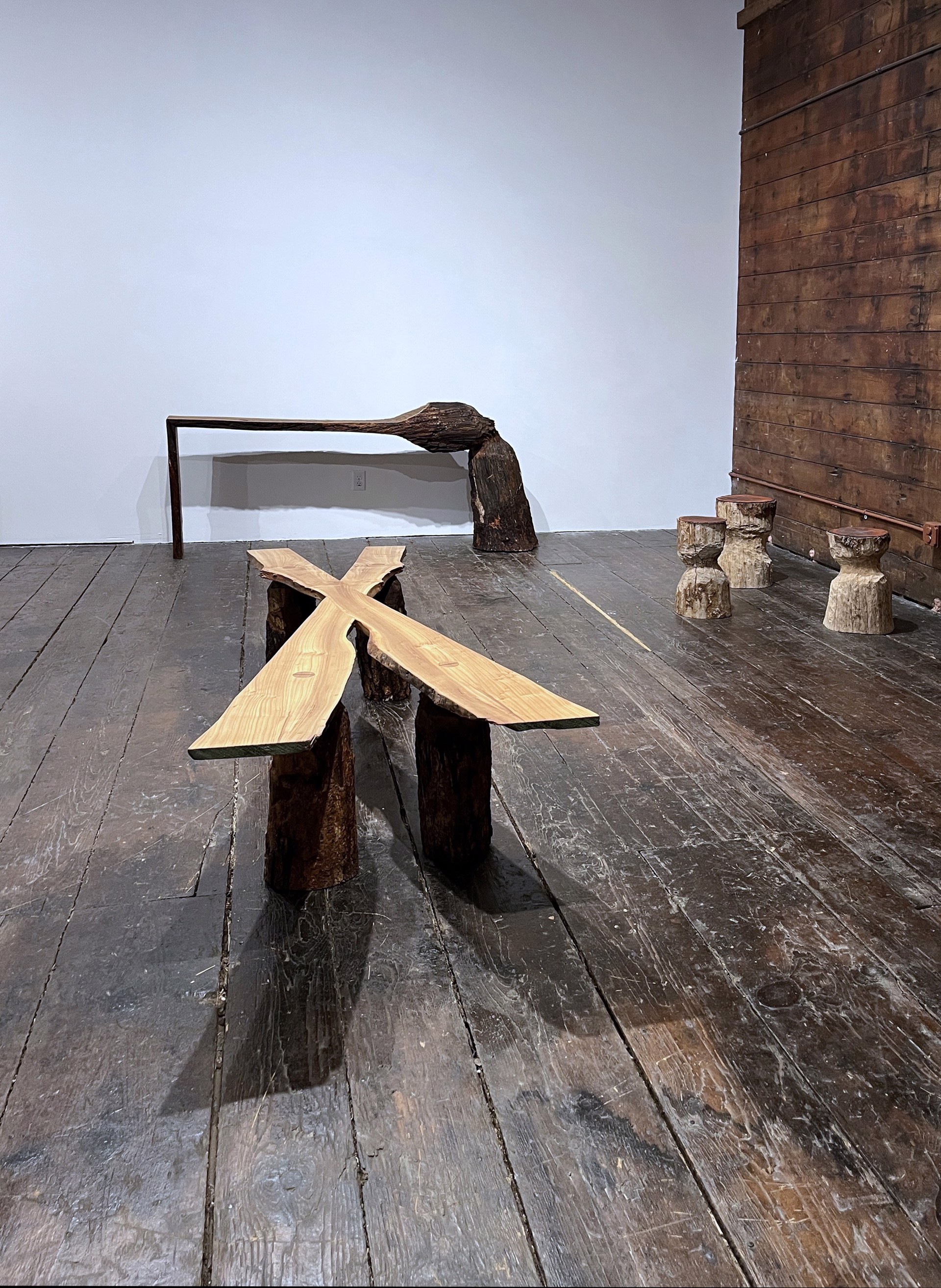"X" Bench by Tim O'Neill