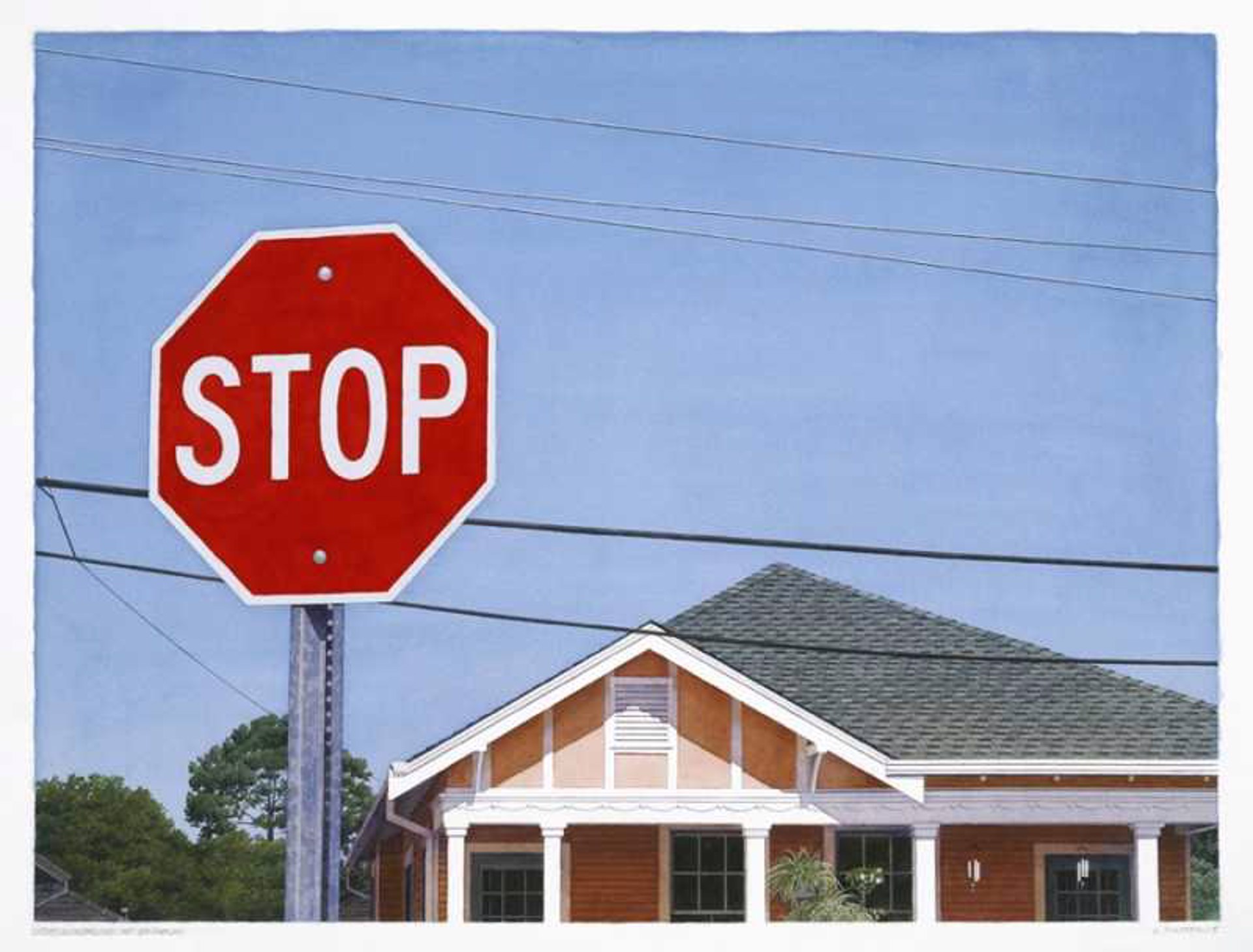 Stop, Lowerline at Broad Place by Stephan Hoffpauir