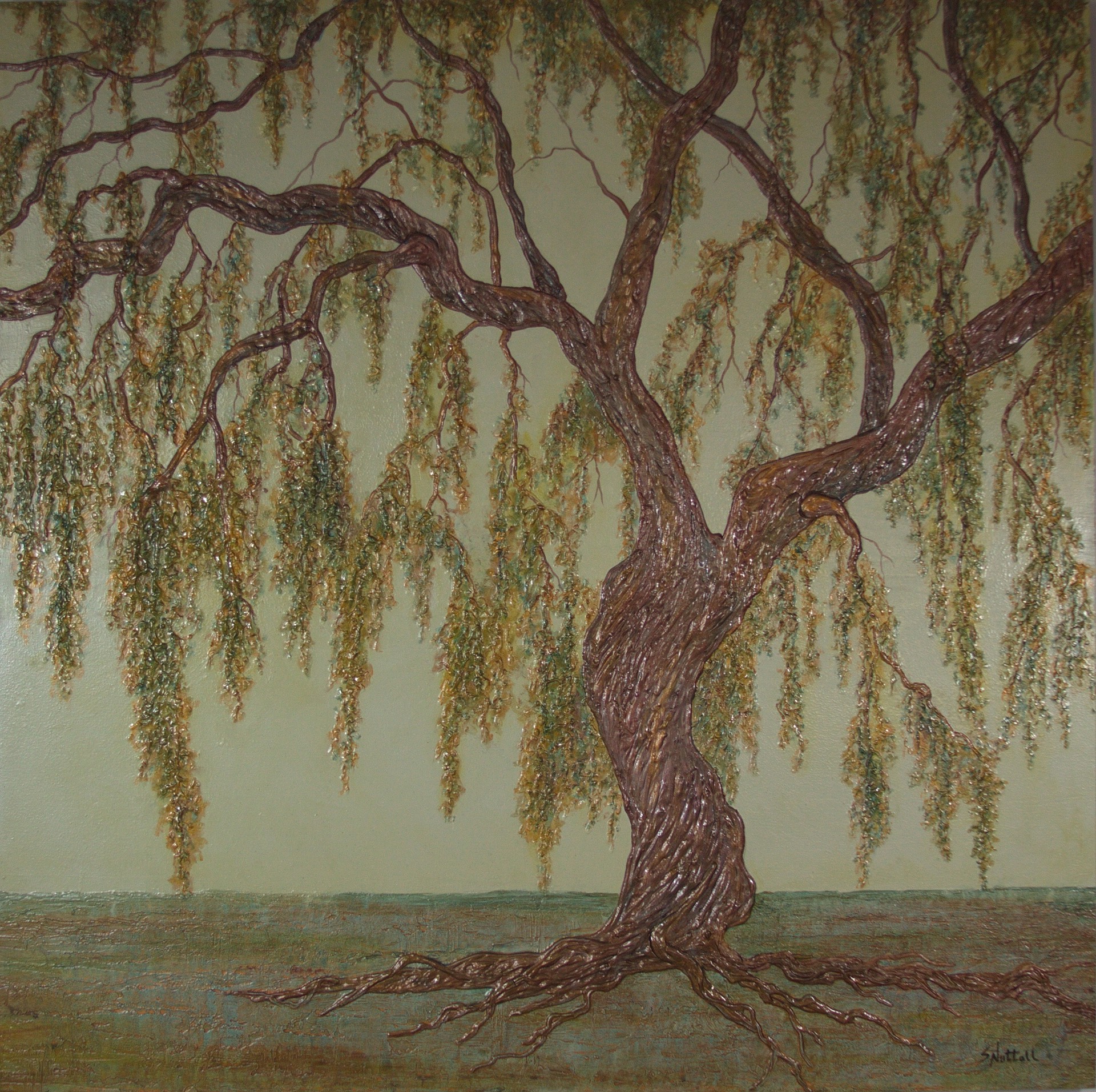 Old Willow Tree by Susan Nuttall
