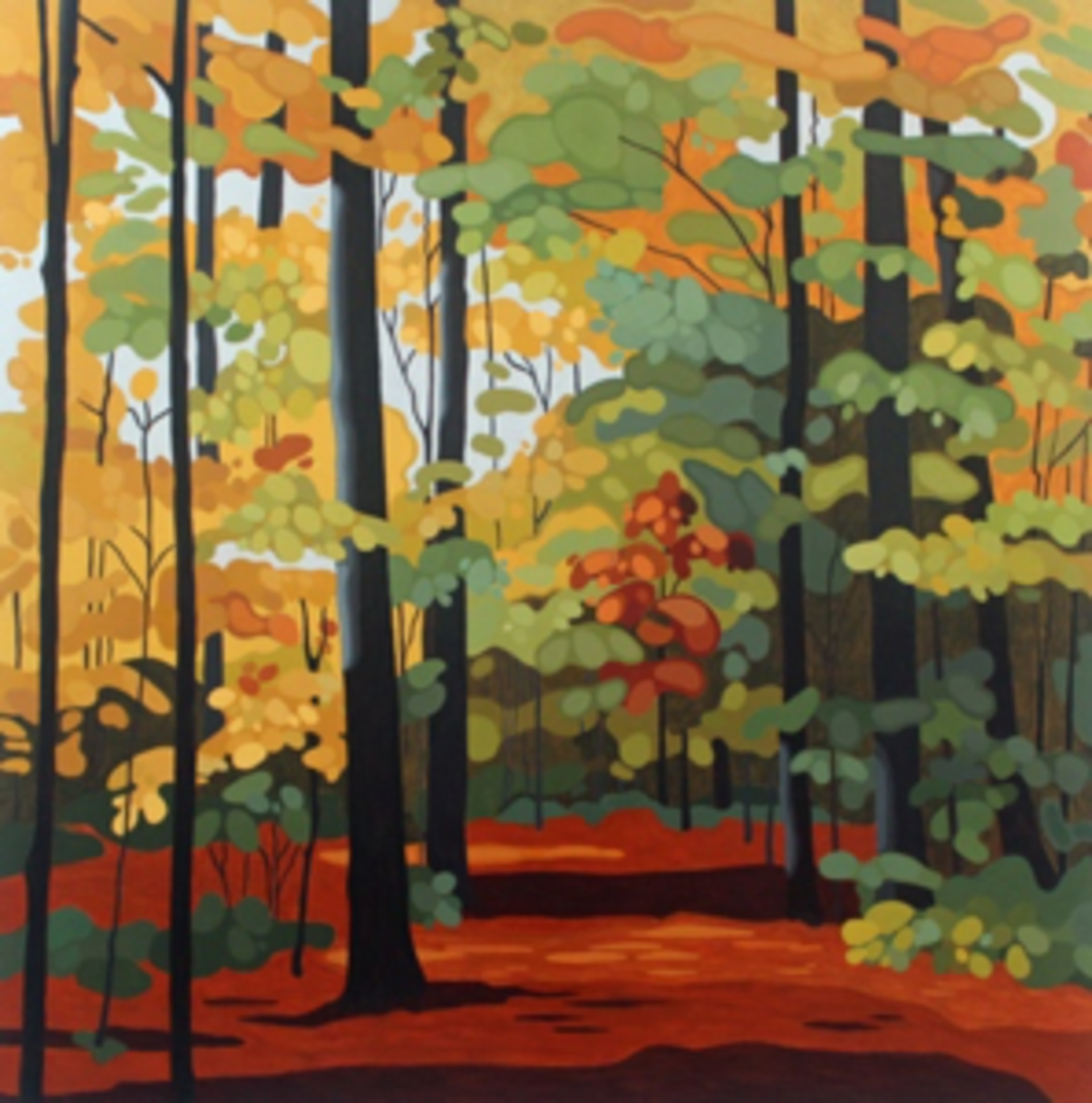 Autumn Forest by Leanne Baird