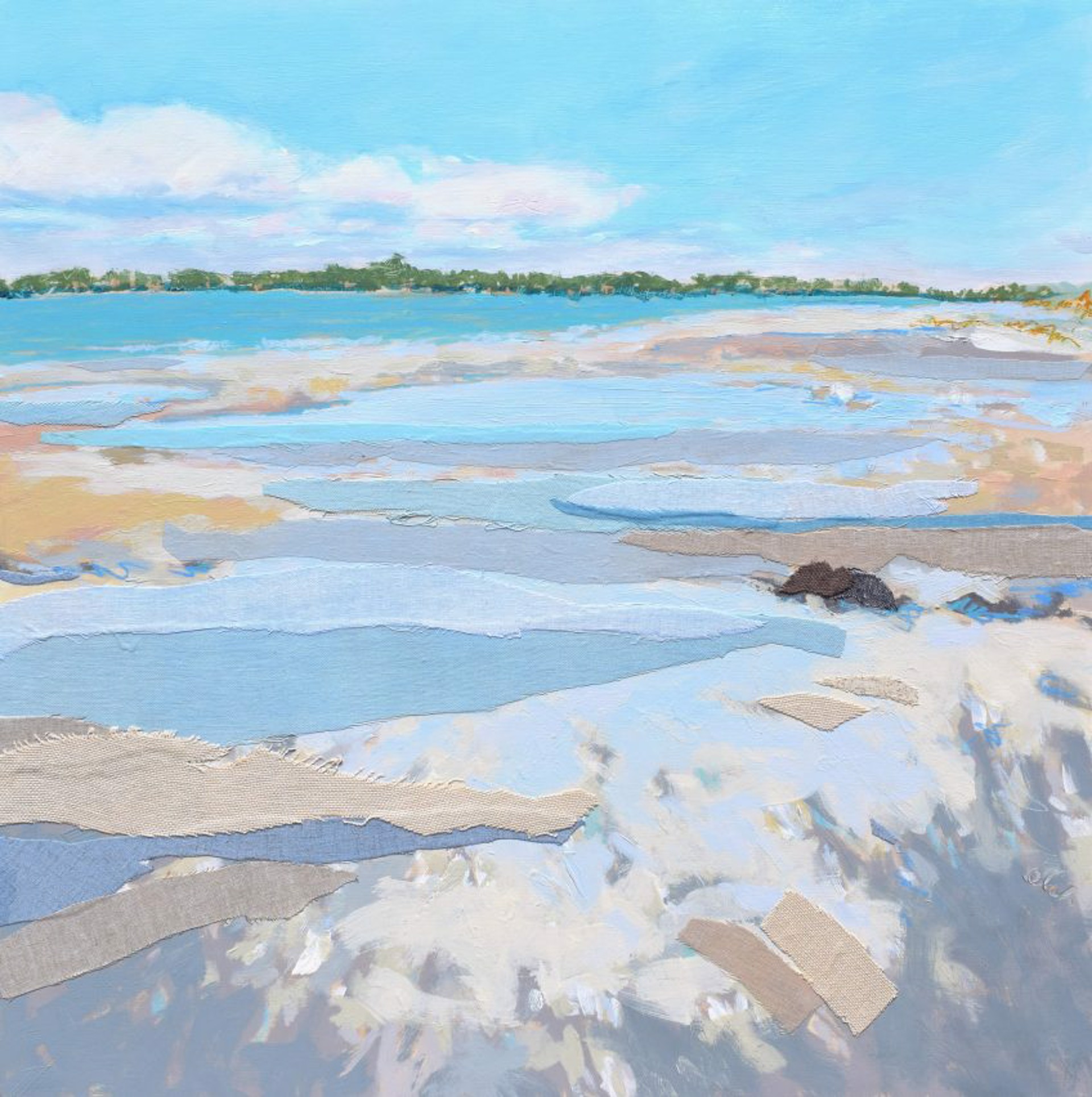 Tide Pools I by Karin Olah