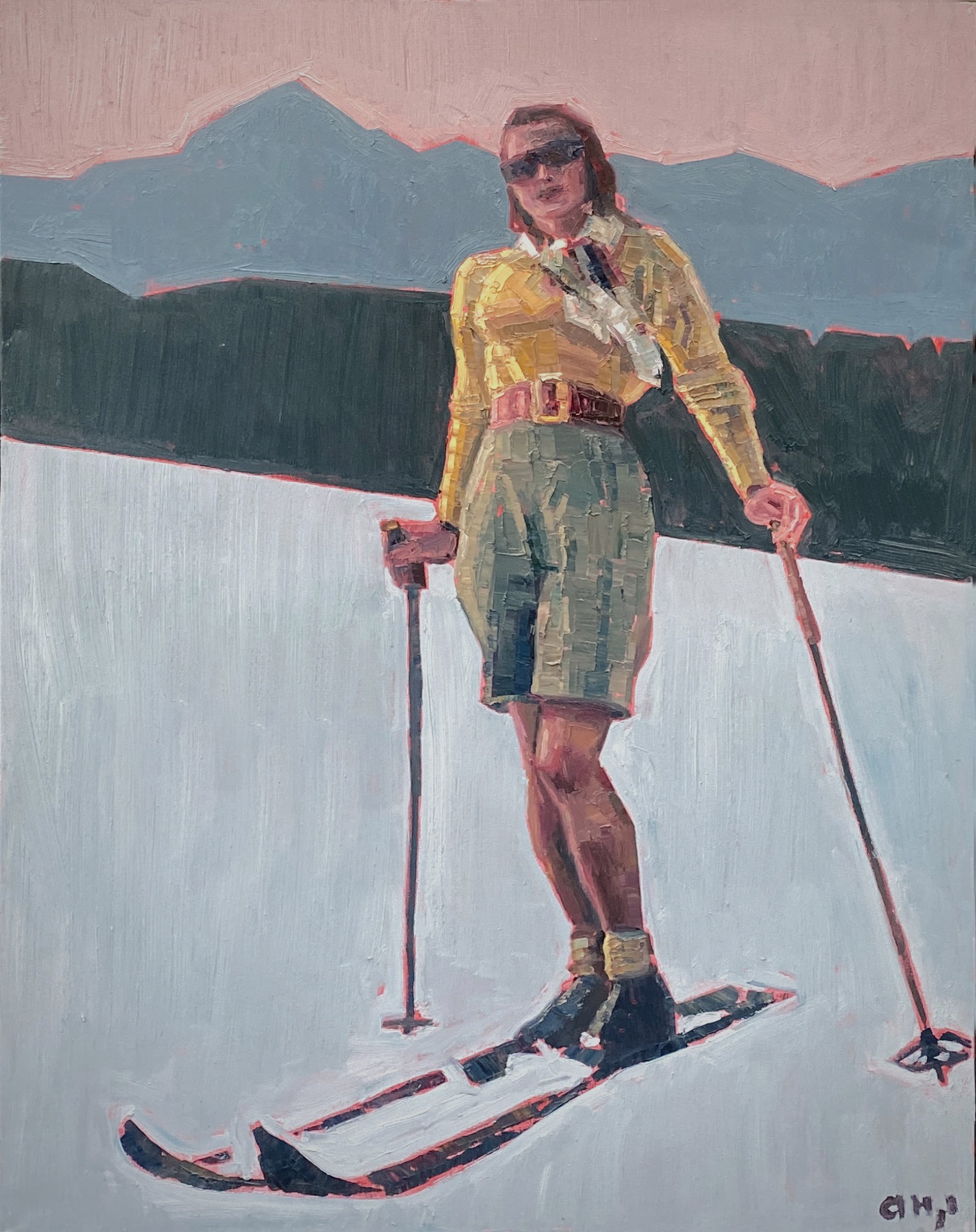 Summer Ski by Aaron Hazel