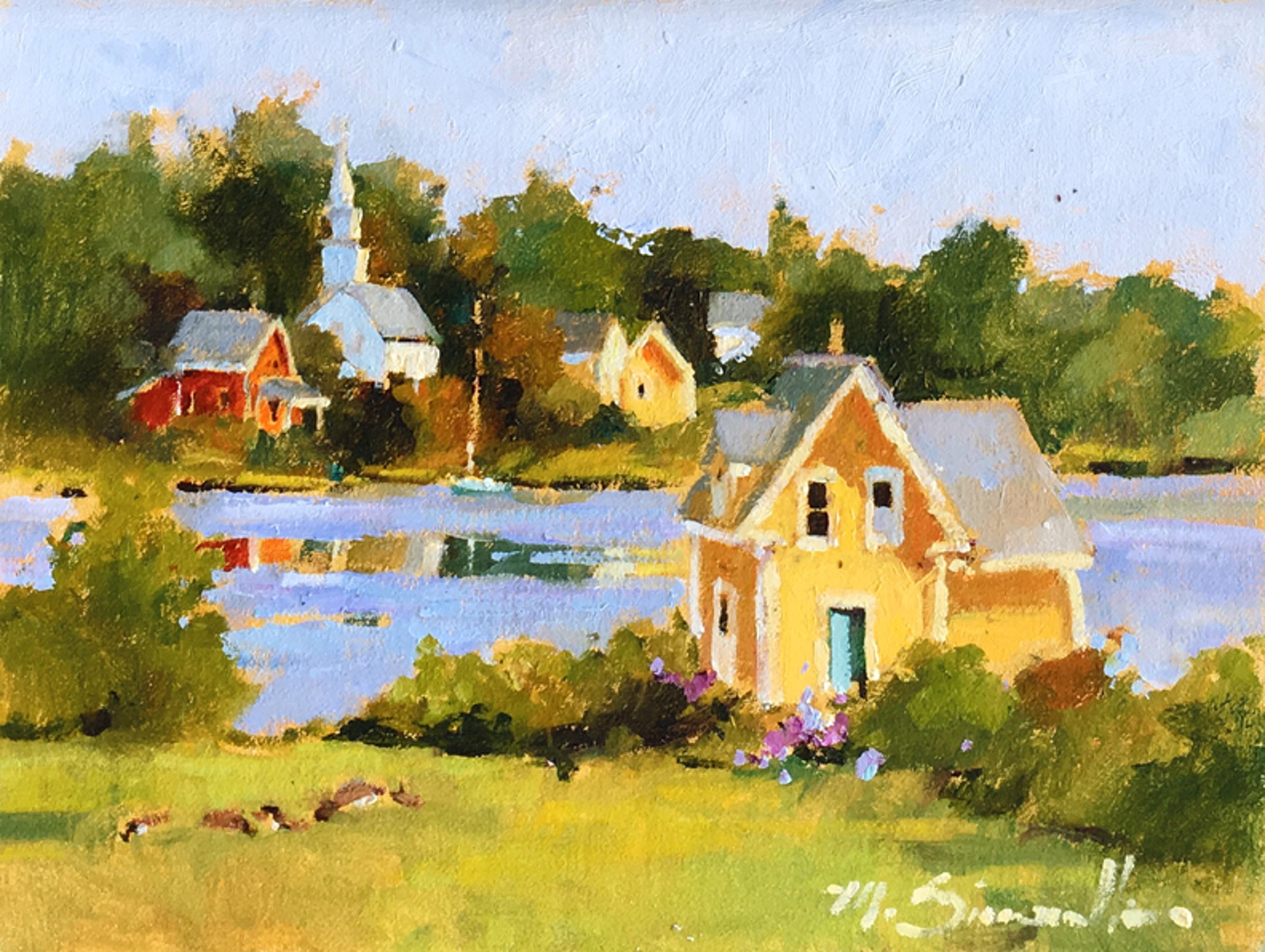 Wiscasset, Maine by Marilyn Simandle