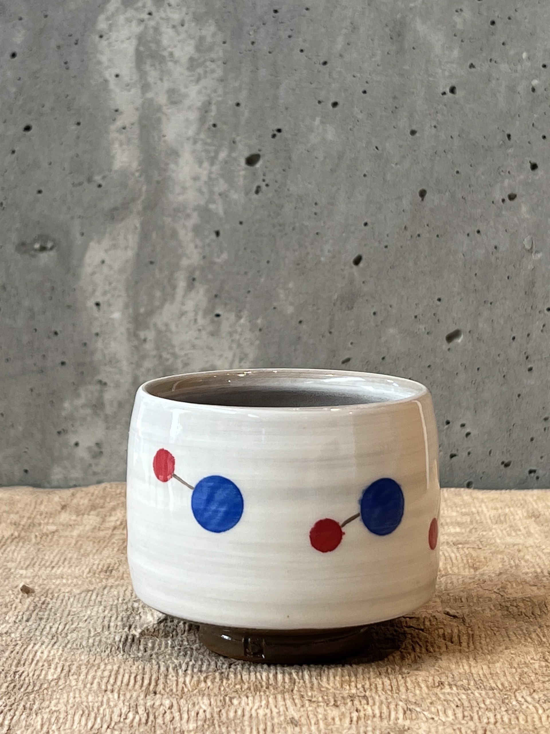 Yunomi Cup with Dots No. 1 by Doug Schroder