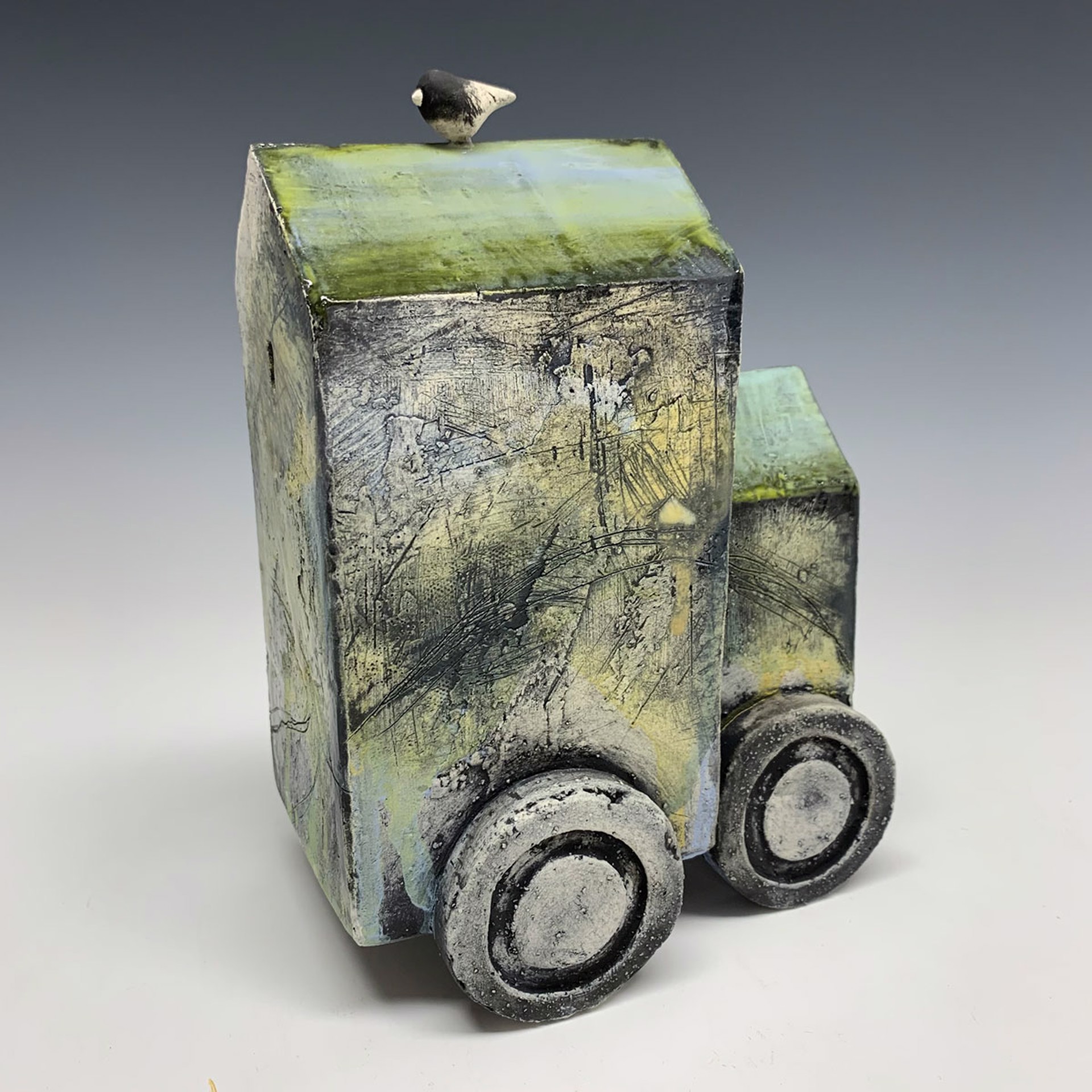 Holiday Caravan lll by Karen Abel