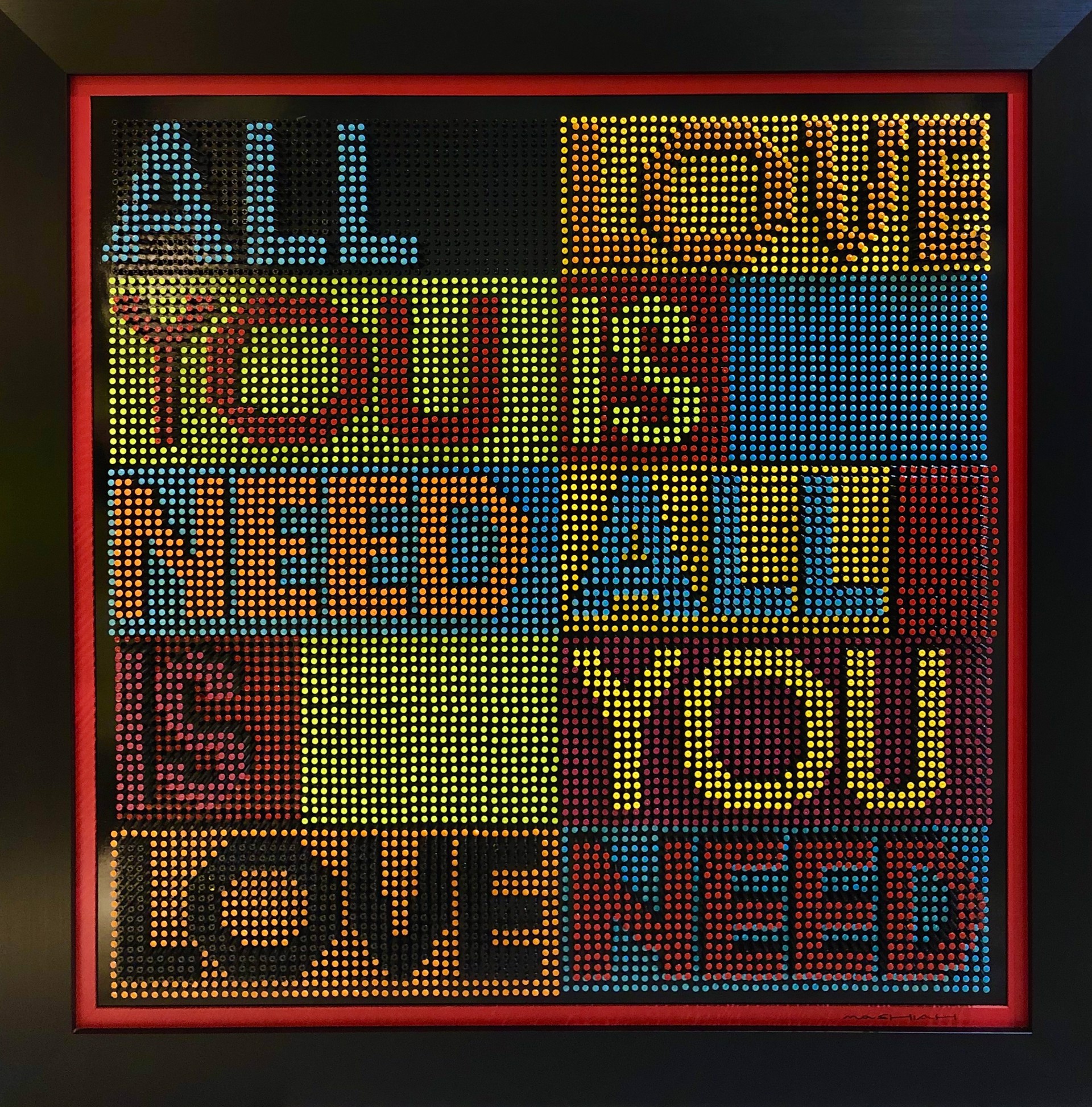 "All You Need Is Love"  by Screw Art Board by Efi Mashiah