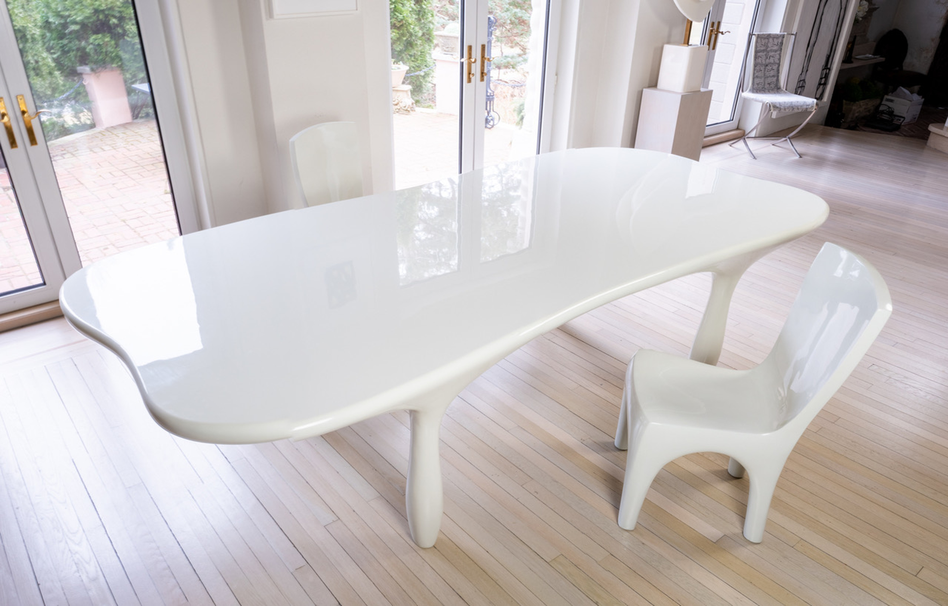 "Luca" Dining Table by Jacques Jarrige