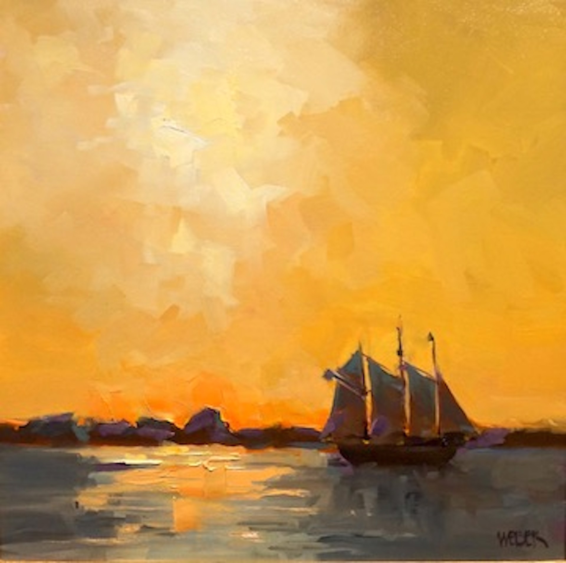 The Sunset Cruise by Donald Weber