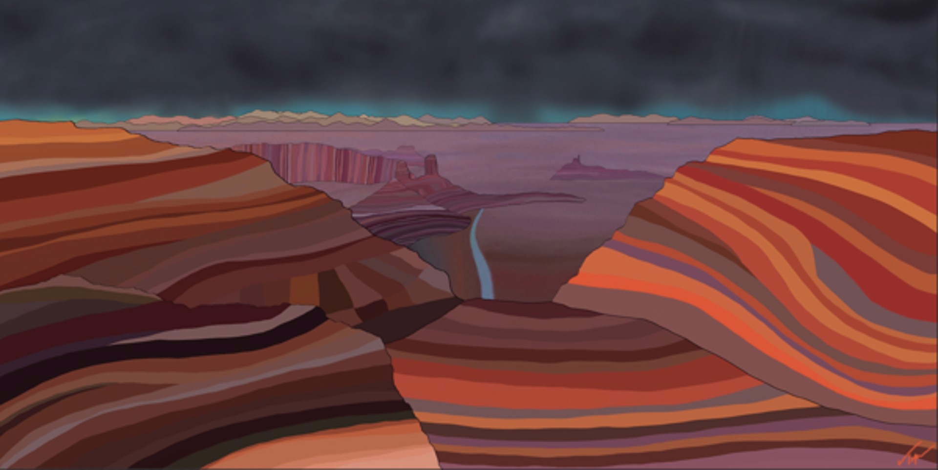 Canyonlands (Original) by Topher Straus