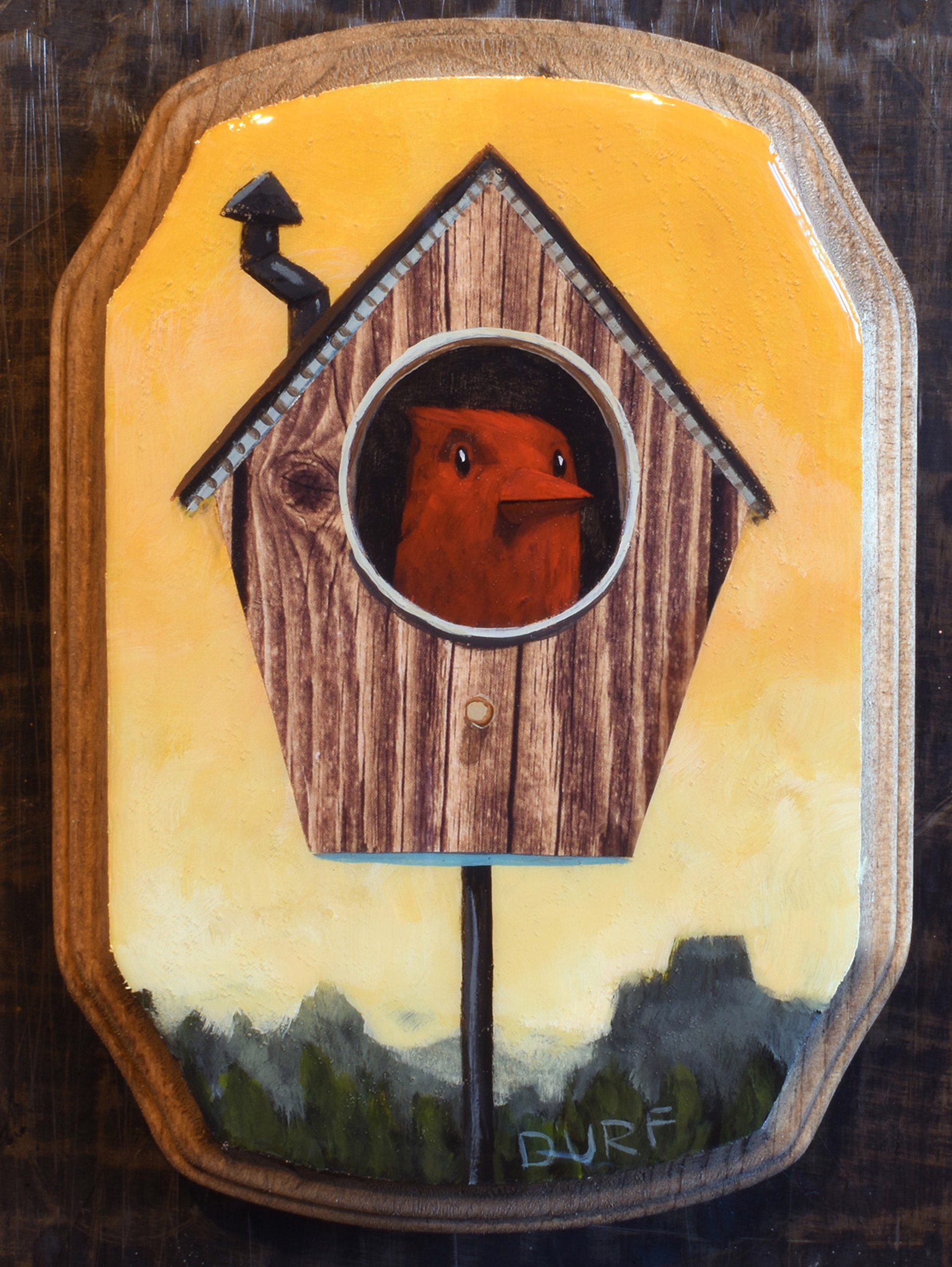 Cardinal Home by Nathan Durfee