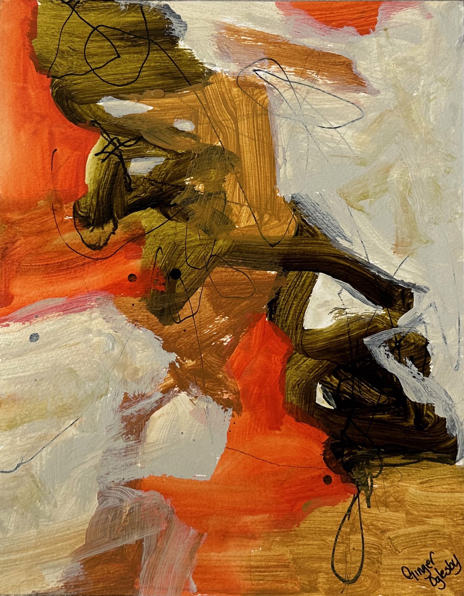 Blazing II by Ginger Oglesby