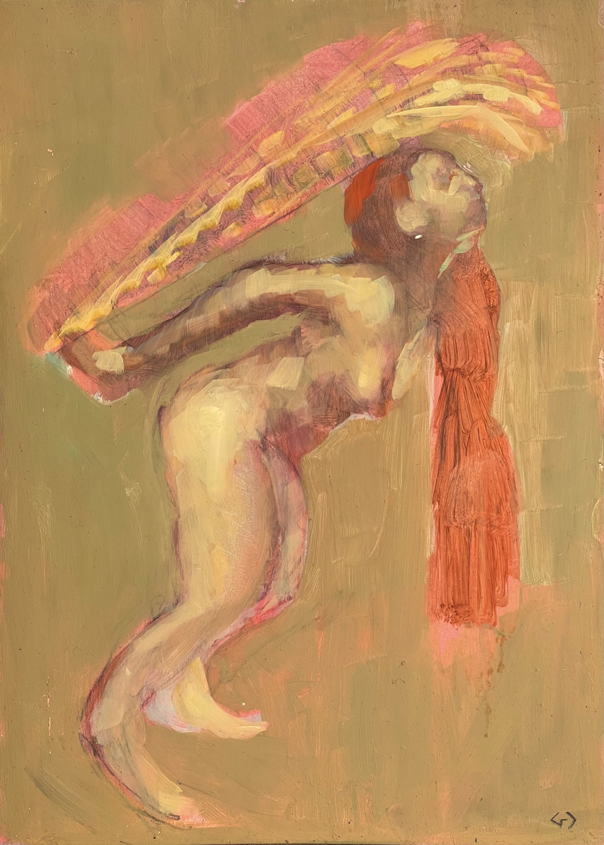 Nude with Reeds by Greg Decker