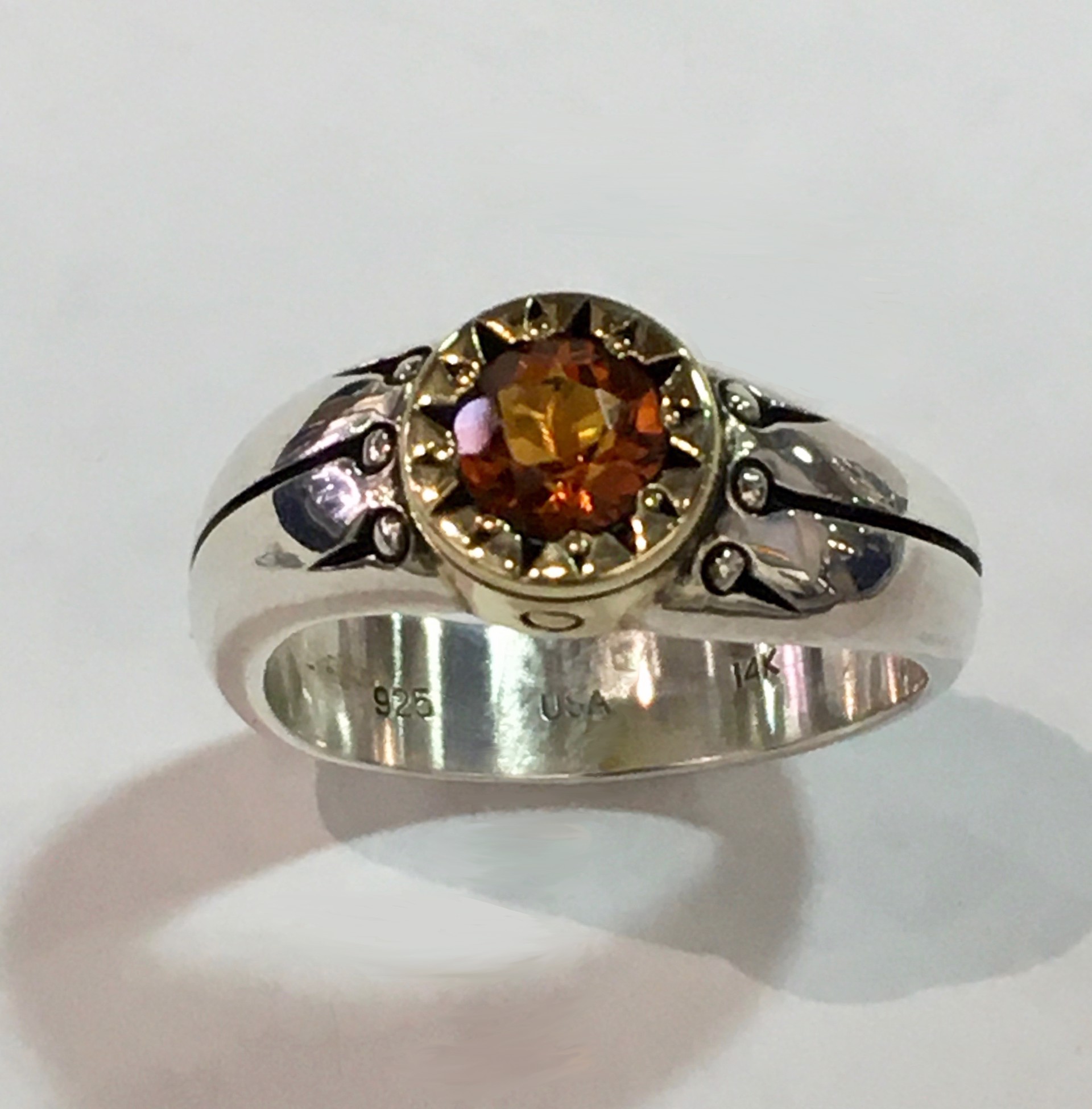 Citrine Ring by DAVID & RONNIE