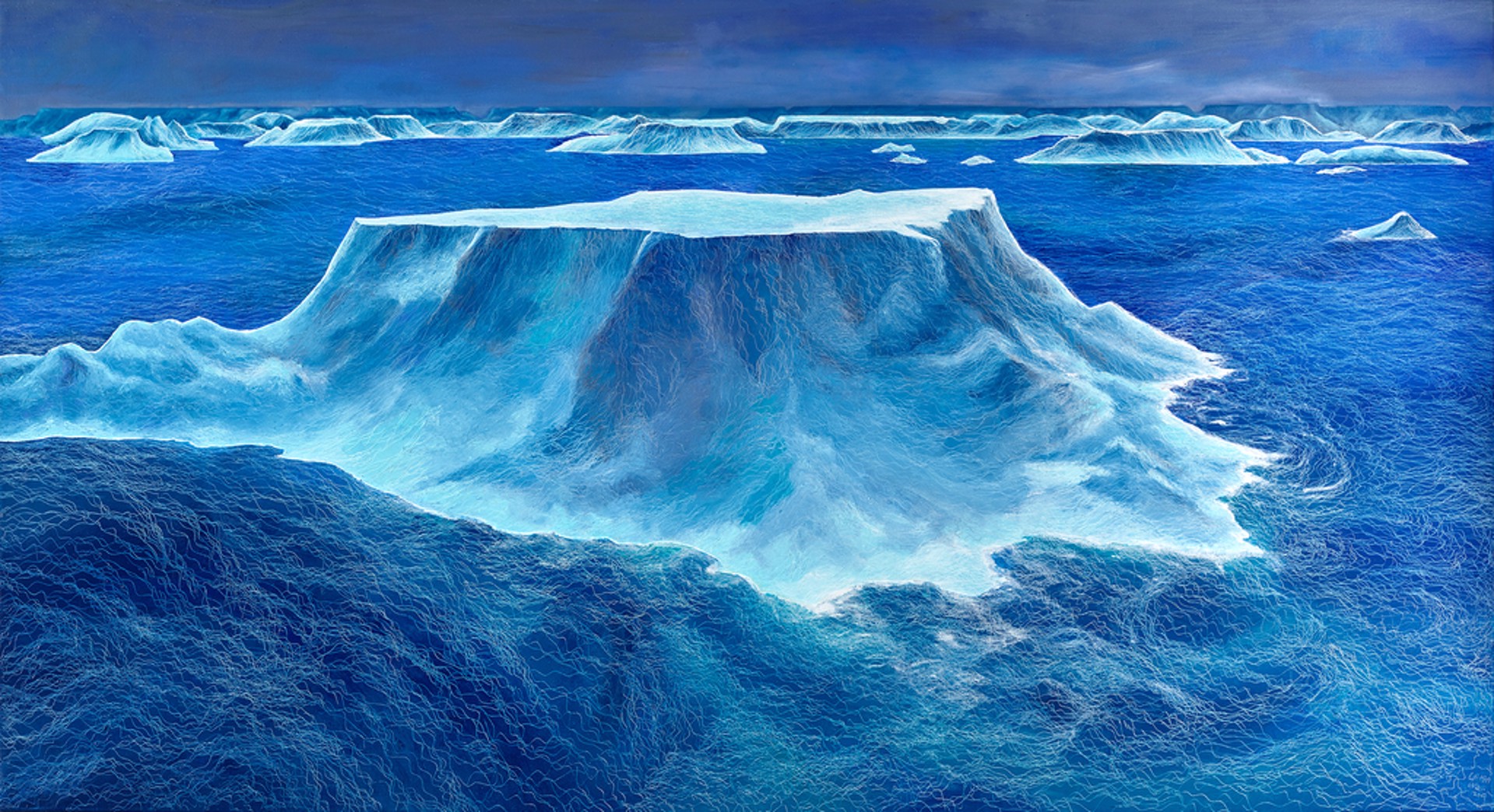 Iceberg I by Leigh Wen