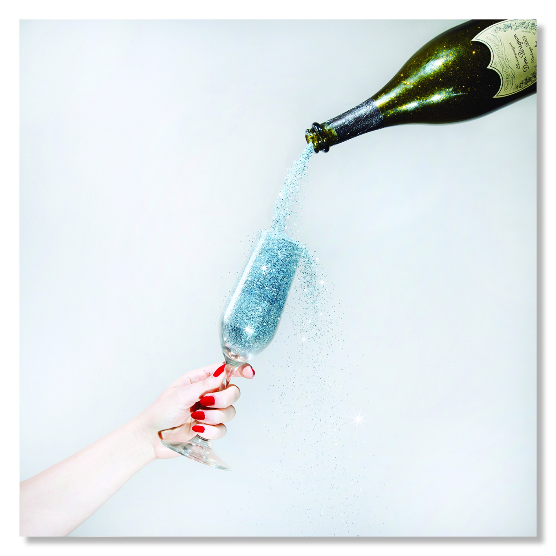 Glitter Champagne by Tyler Shields