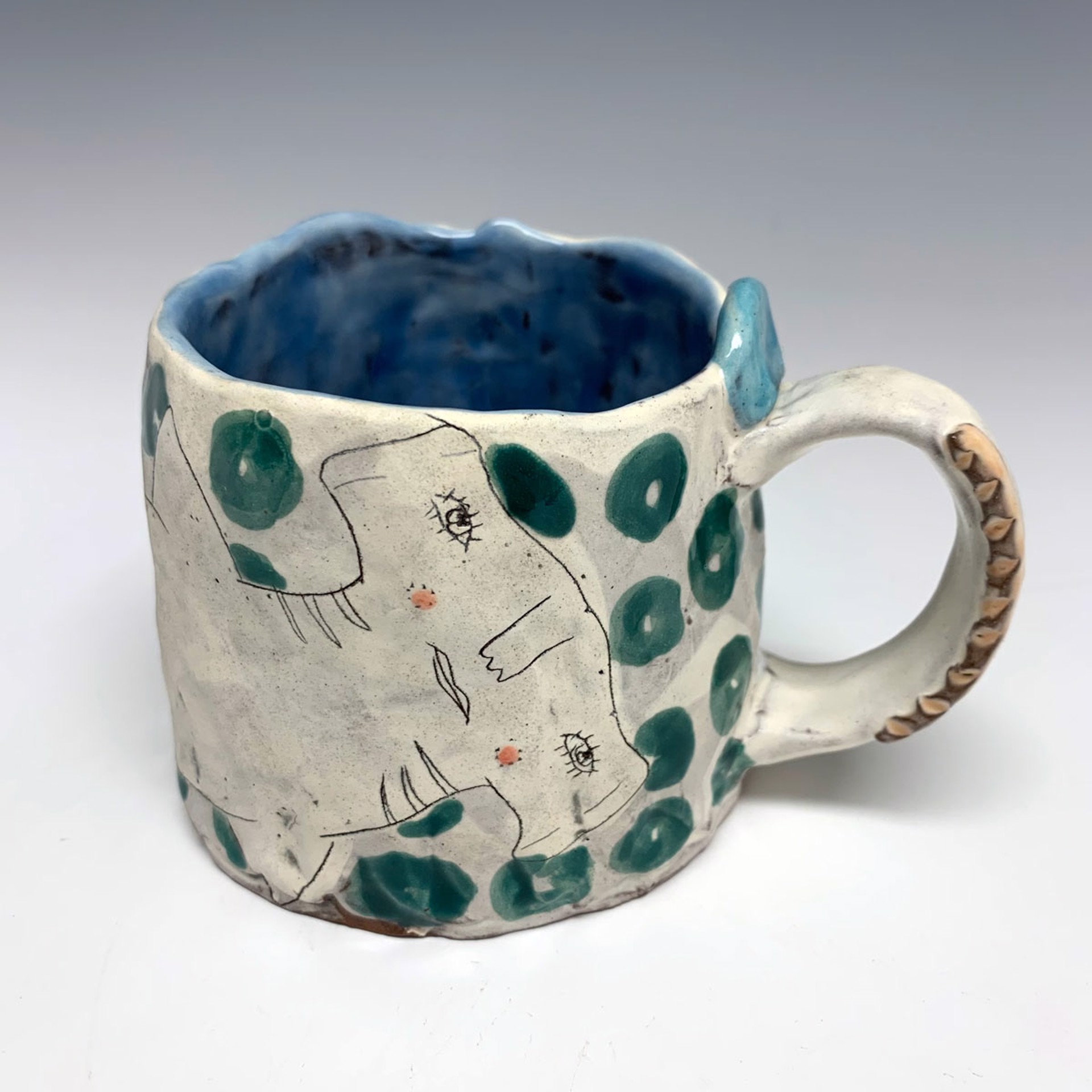 Hammerhead mug by Lynne Hobaica